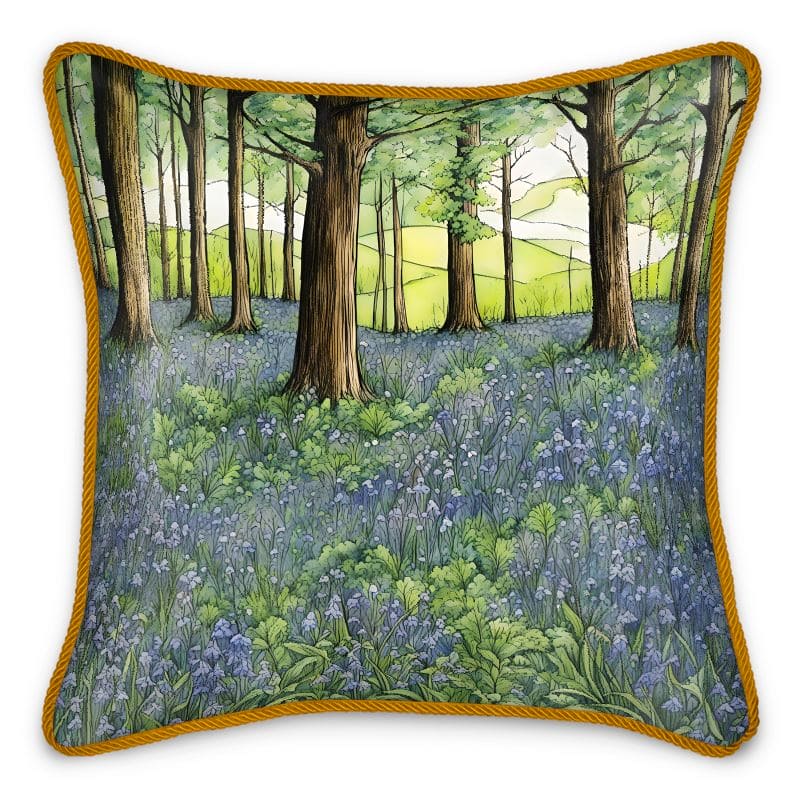 Silk Cushions | Wild Bluebells | S25265