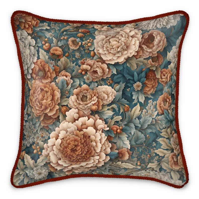 Silk Cushions | Flowers& Birds | S25277
