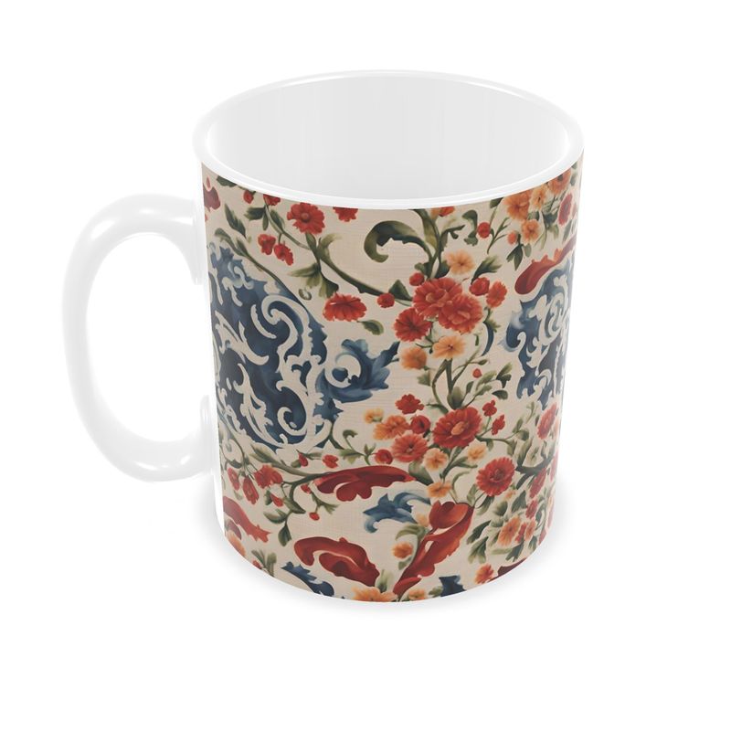 Builders Mugs |Mediterranean Summer Florals | S25200