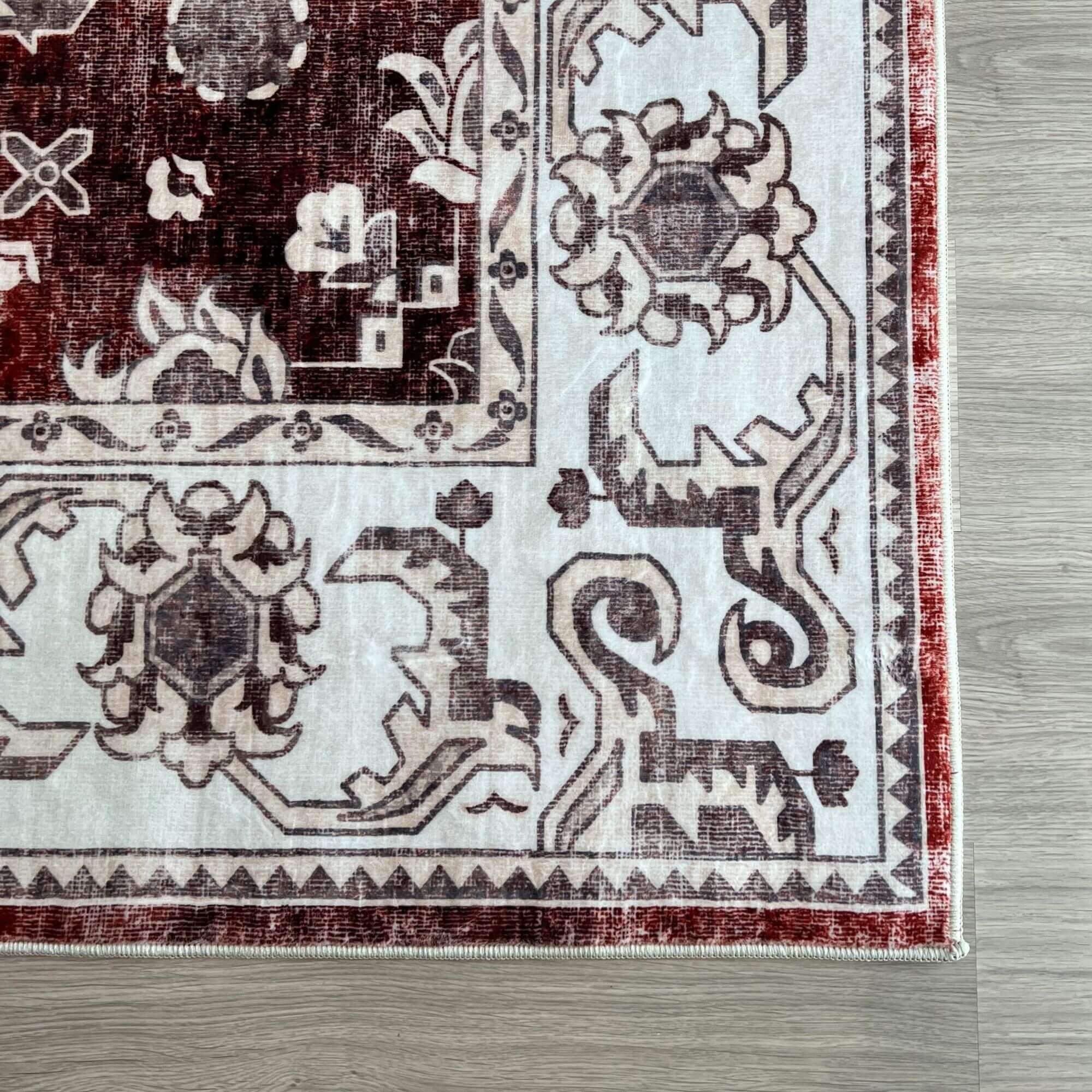 Jasru Vintage Washable Rug  | S25407 |
