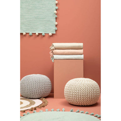Kids Green Round Rug