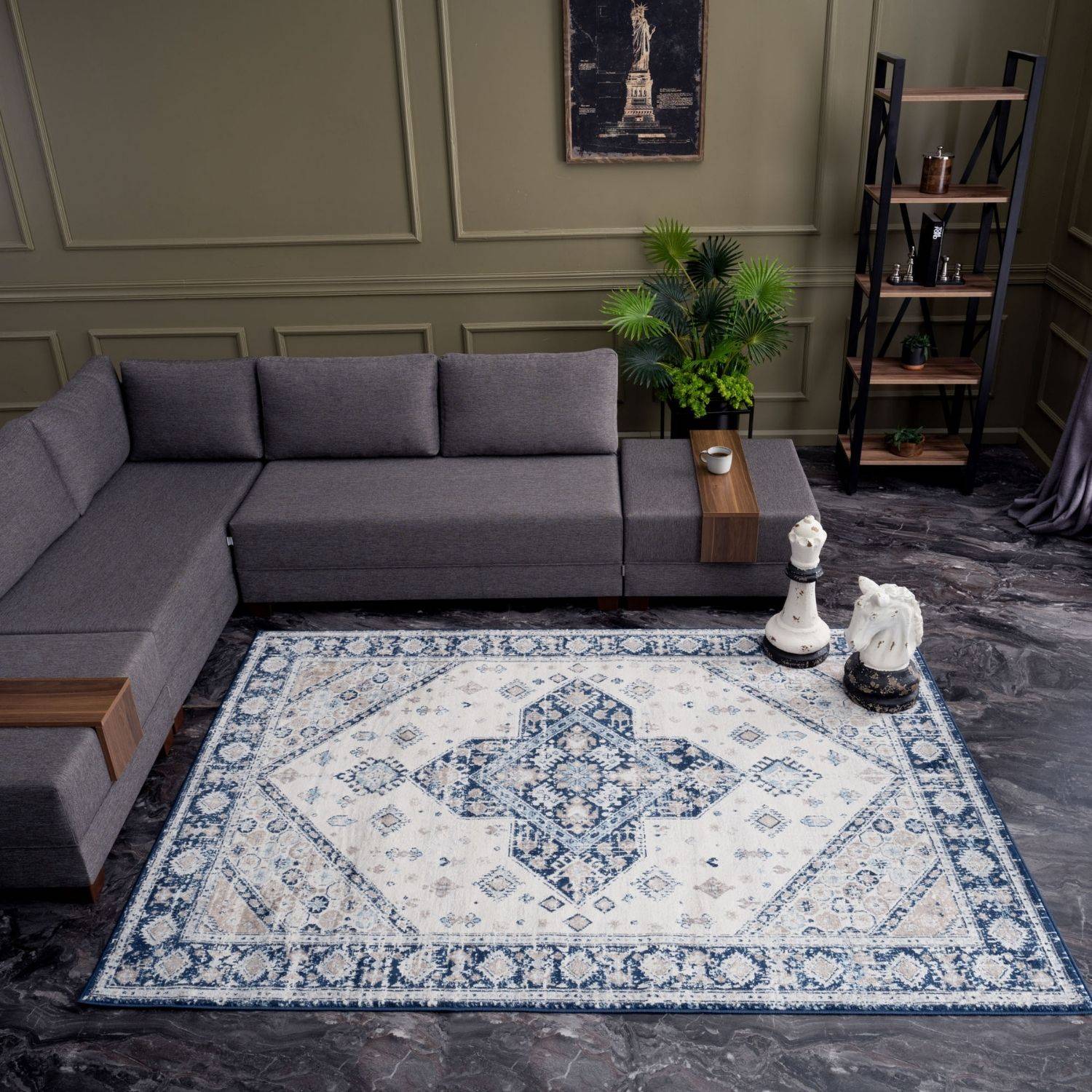 Montana Vintage Navy Rugs |  | S25406 |