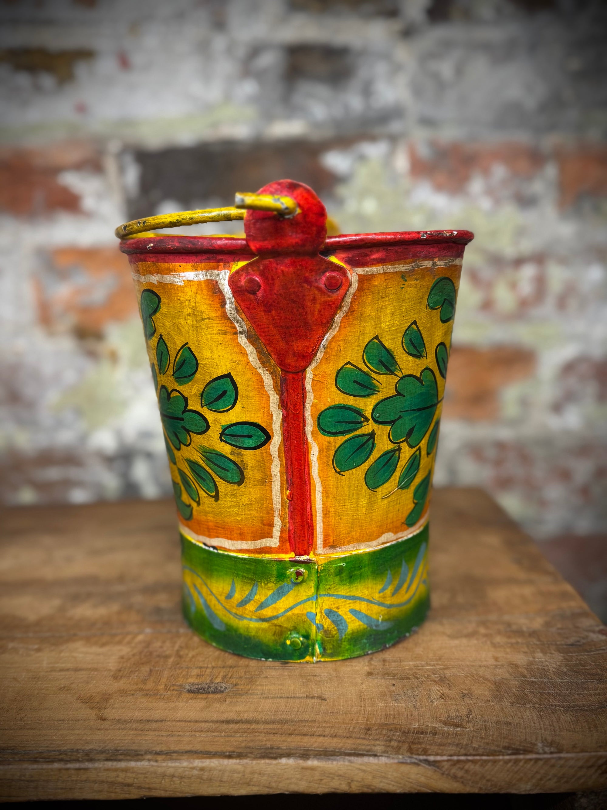 Vintage Hand Painted Herb Planter |  S251382