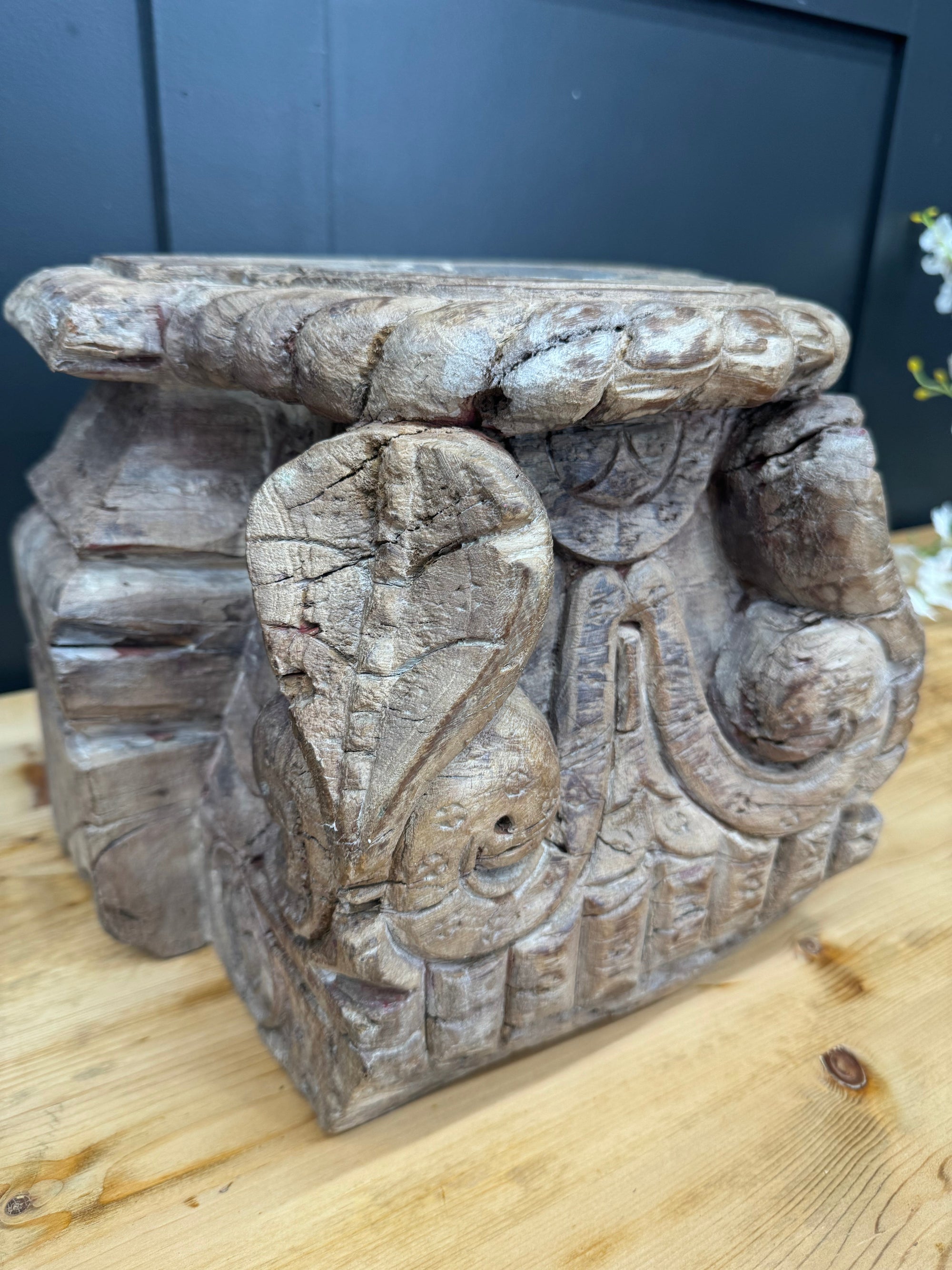 Farmhouse Décor Candle Stand |  S251364