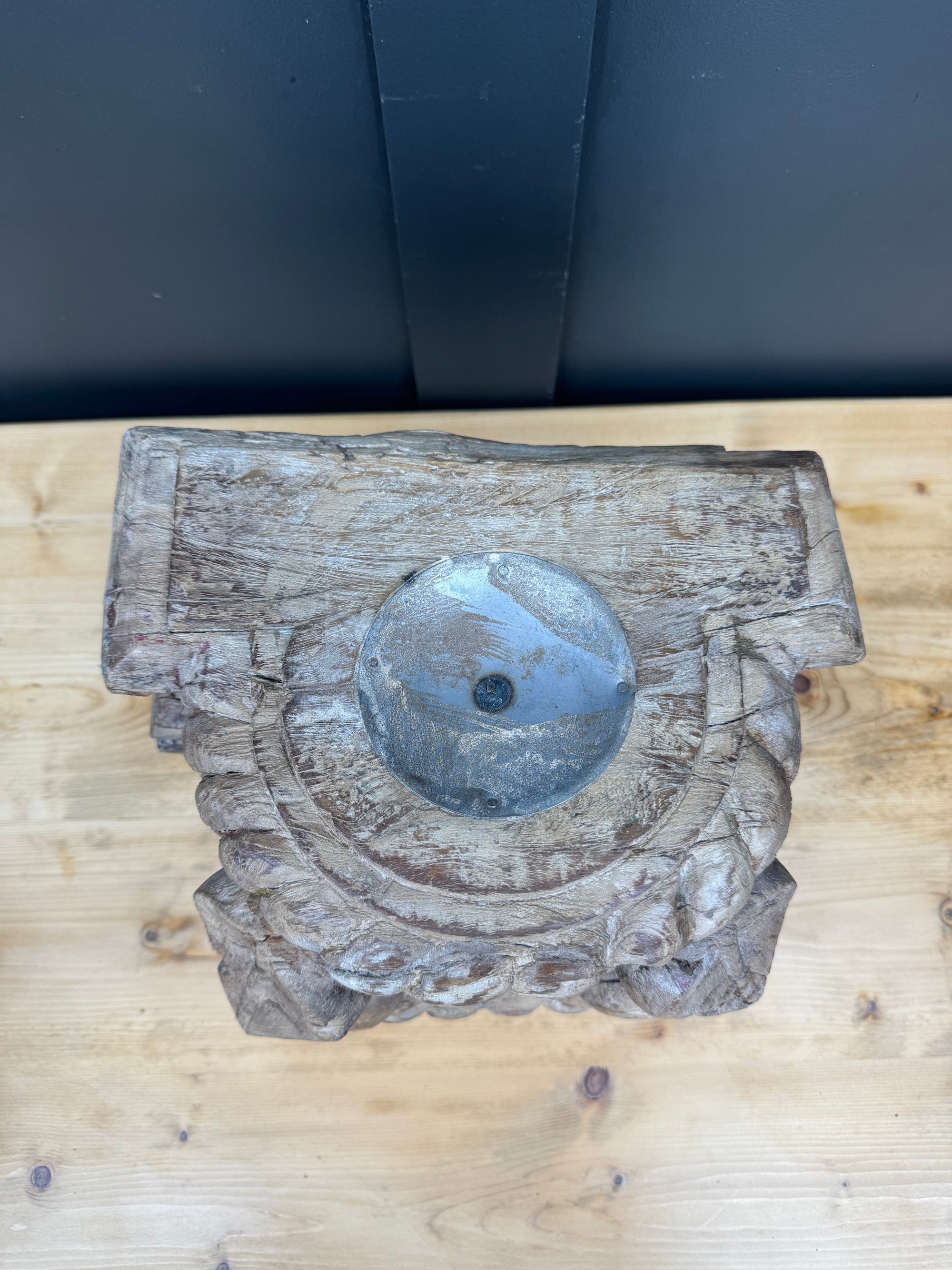 Farmhouse Décor Candle Stand |  S251364