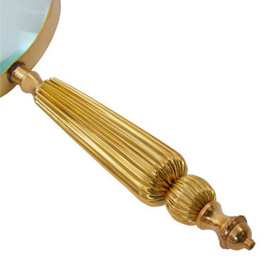 Churchill Gold Finish Magnifying Glass