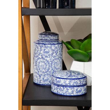 Calix Ceramic Trinket Box