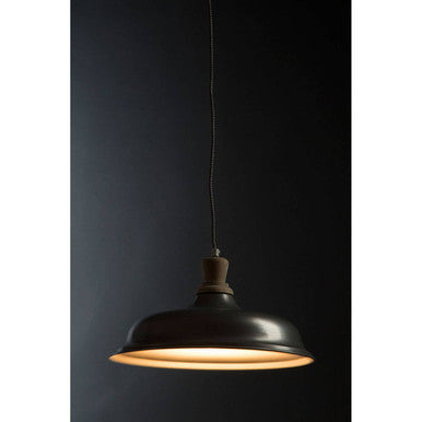 Oslo Small Pendant Light with Zinc Finish