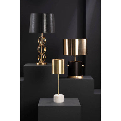 Melvin Drum Shade Table Lamp