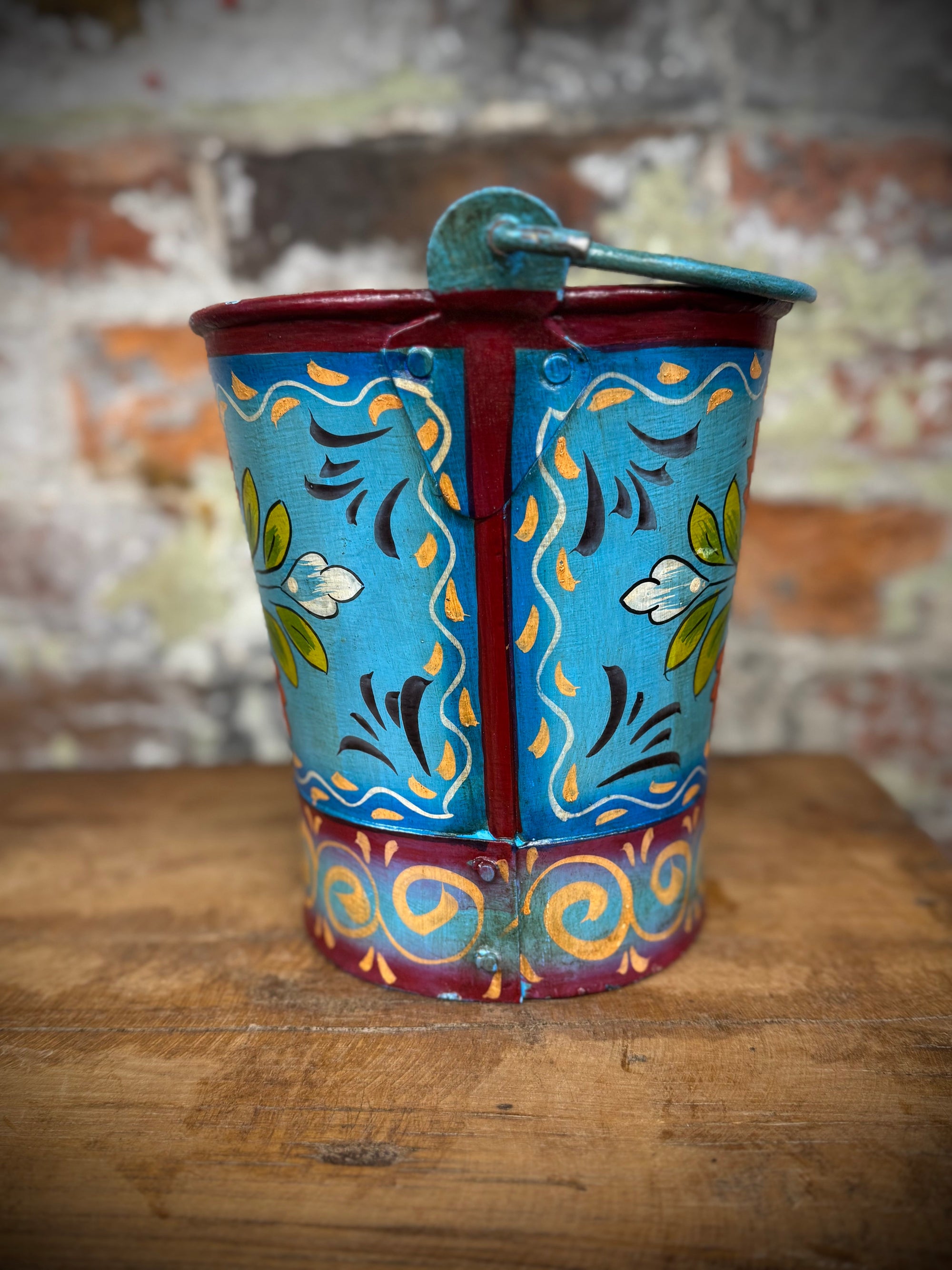 Vintage Hand Painted Herb Planter | S251380