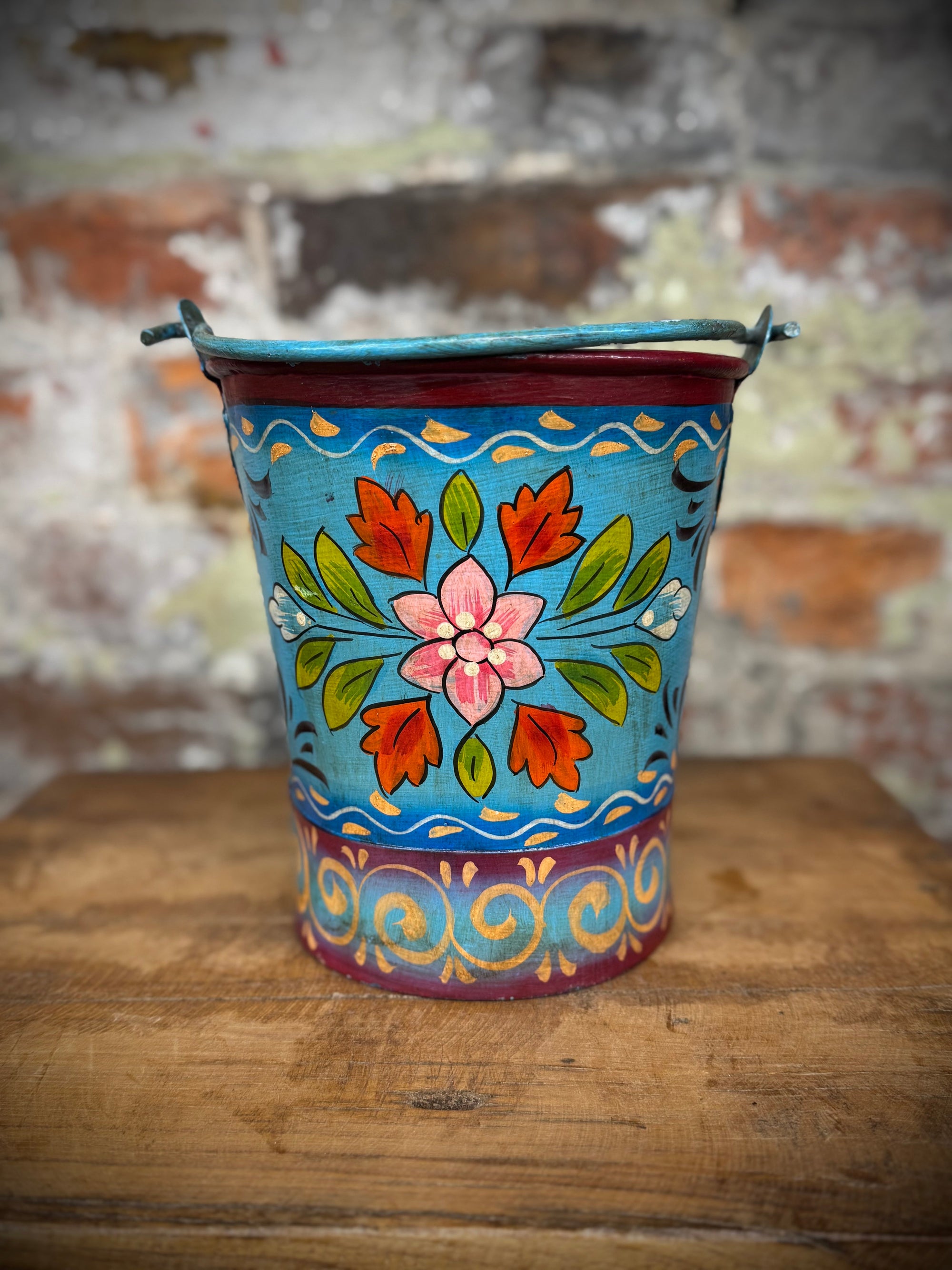 Vintage Hand Painted Herb Planter | S251380