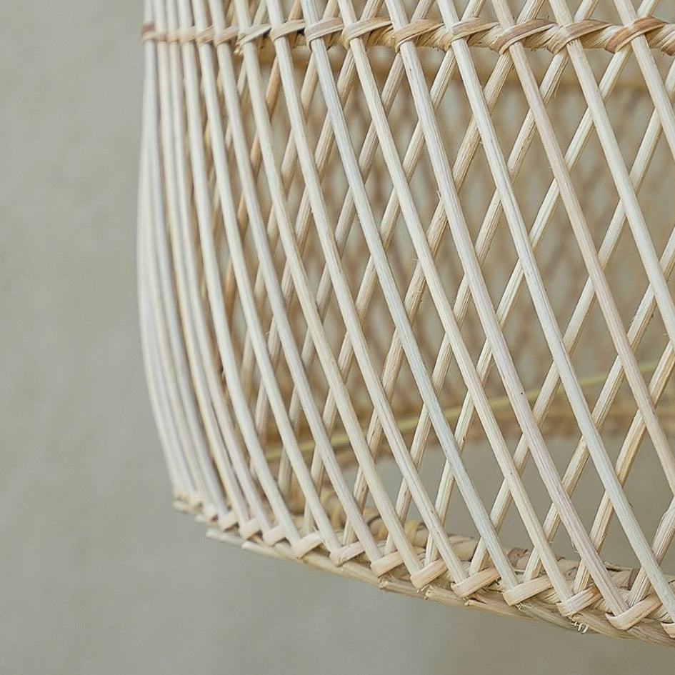 Aluna Rattan Tripod Floor Lamp