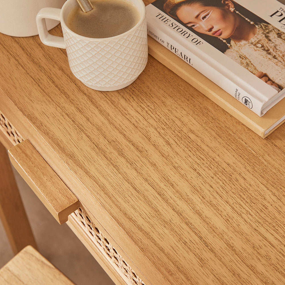 Bali Rattan Dressing Table with 2 Drawers | S25500