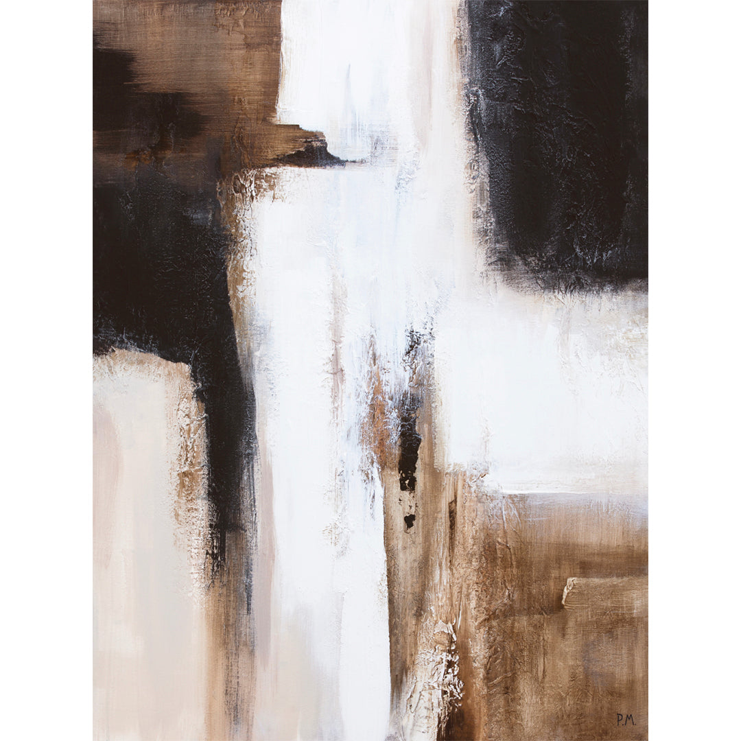 Casa II Portrait Framed Printed Canvas | S251344