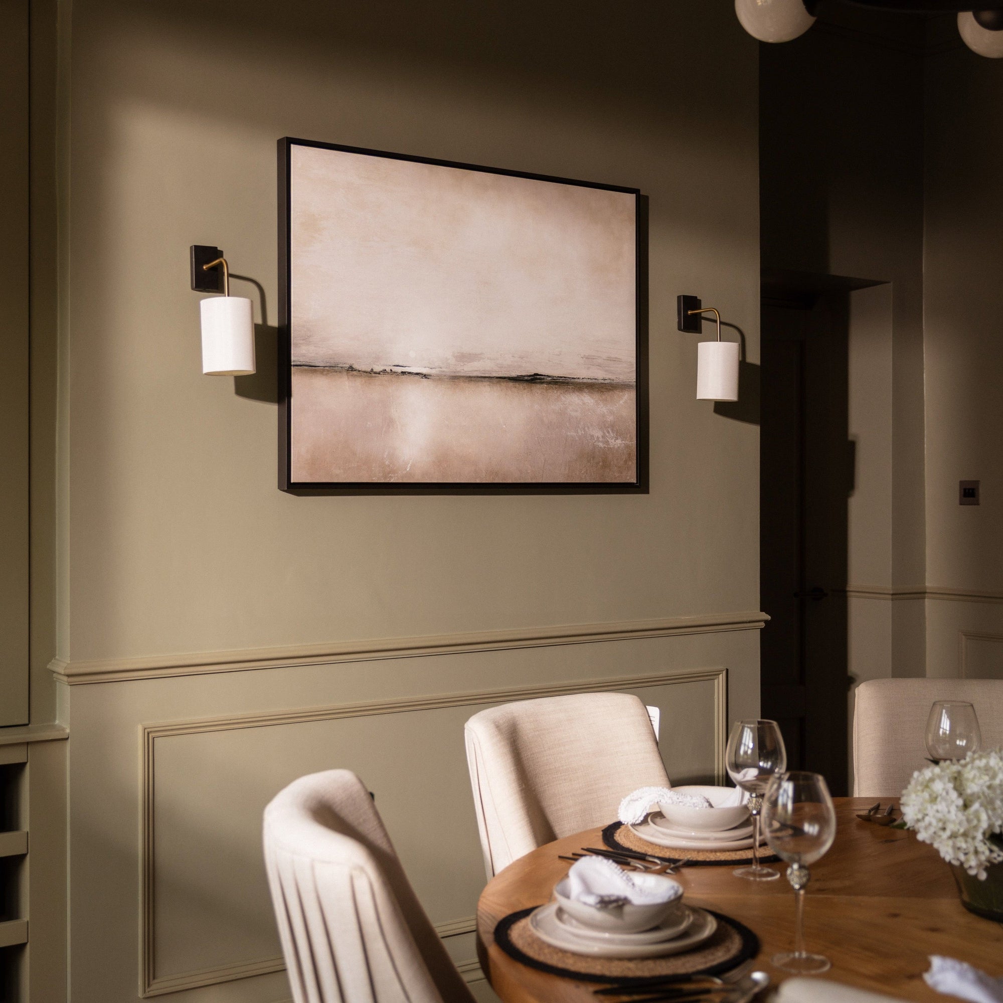 Sunlight Bay Framed Printed Canvas | S251330