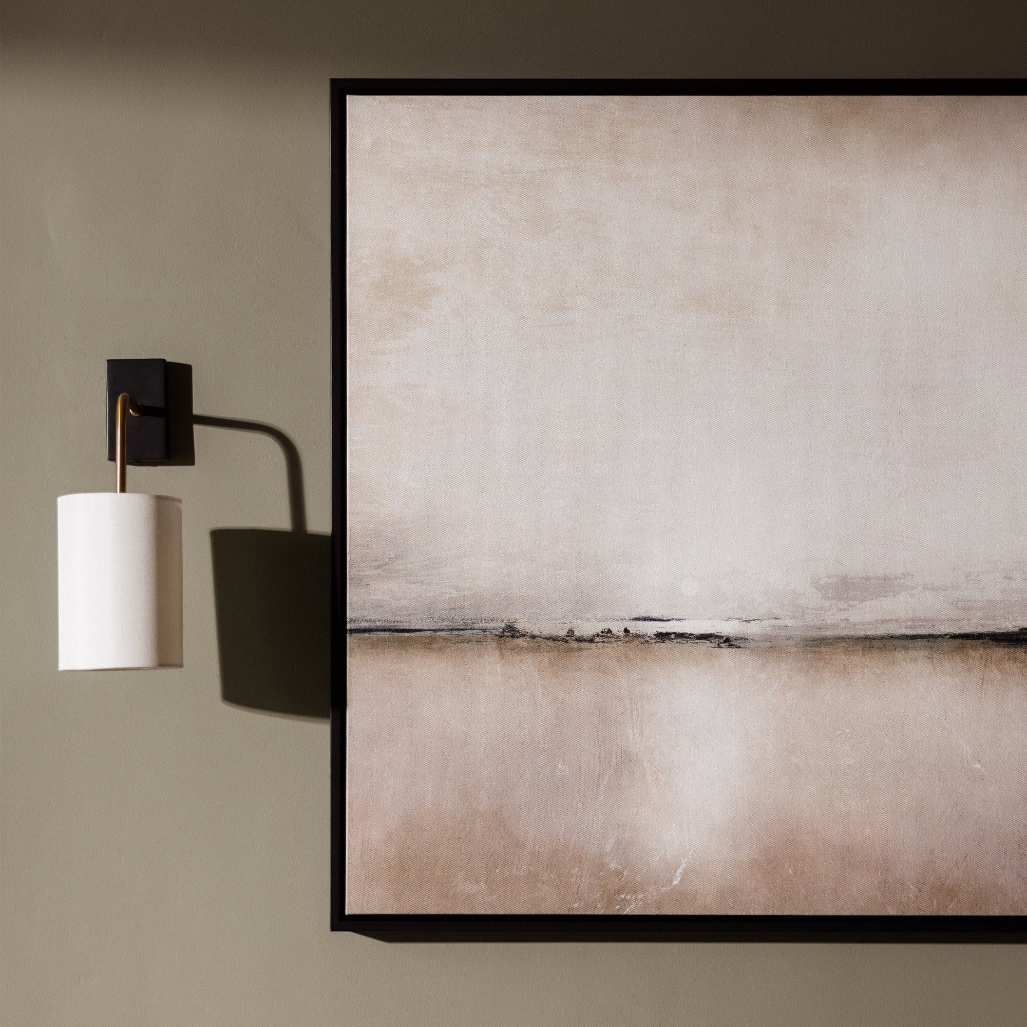 Sunlight Bay Framed Printed Canvas | S251330