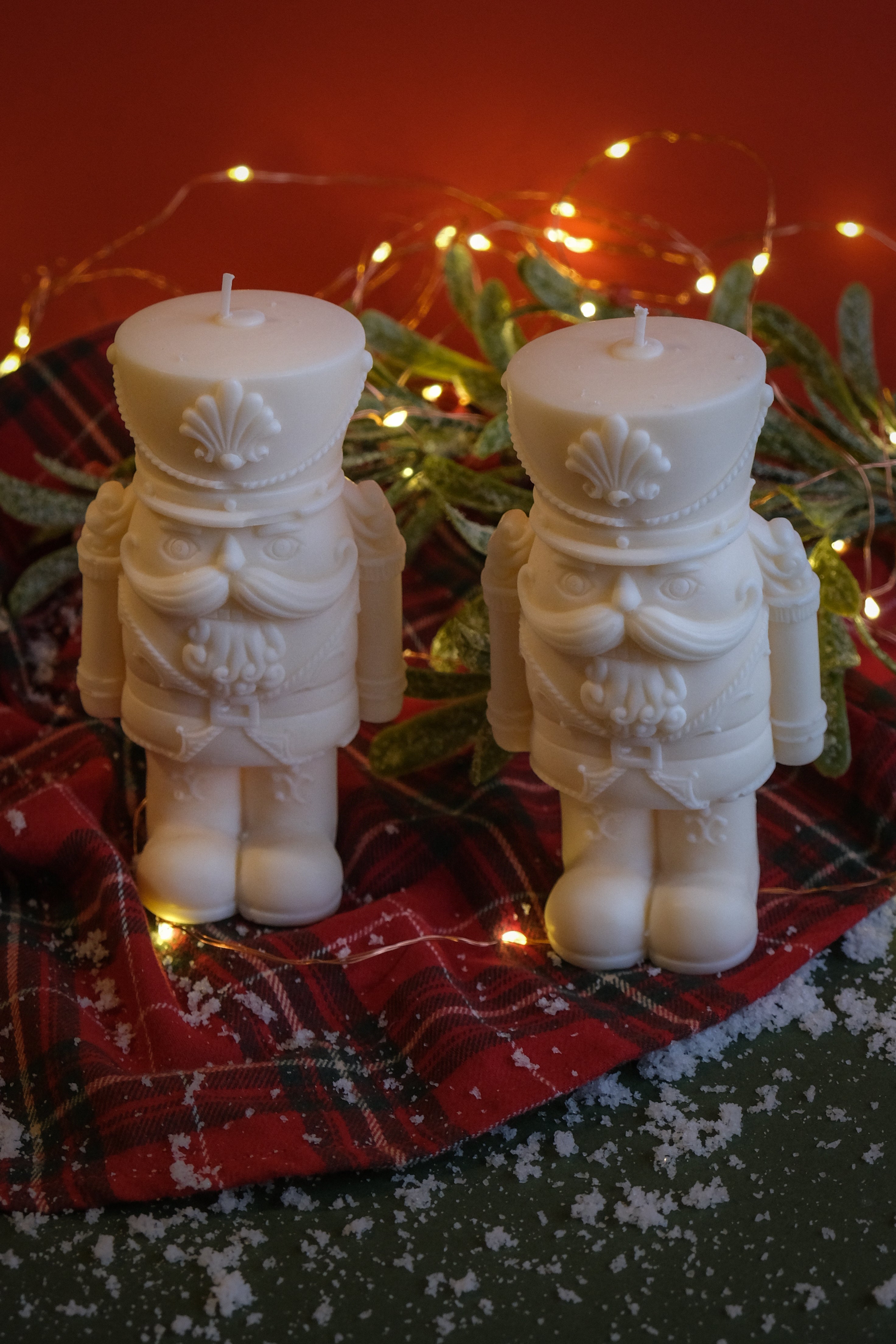 Festive Nutcracker Candle  | S251521