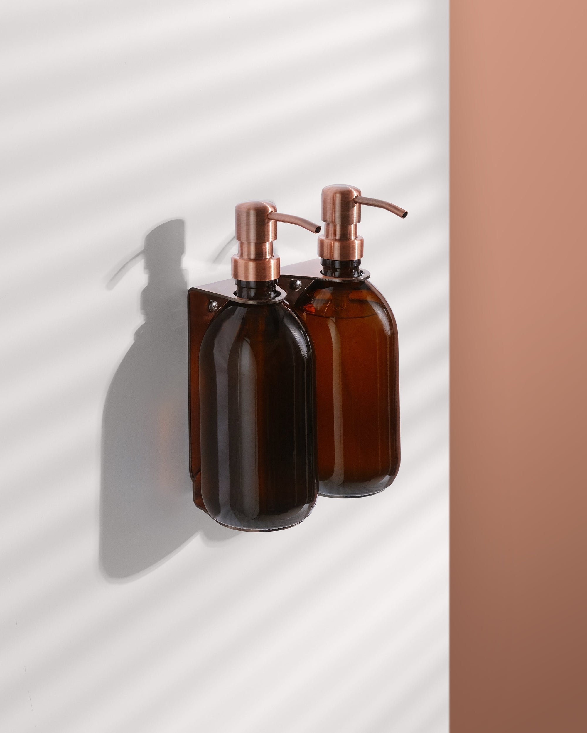 Copper Double Bottle Holder  | S251569