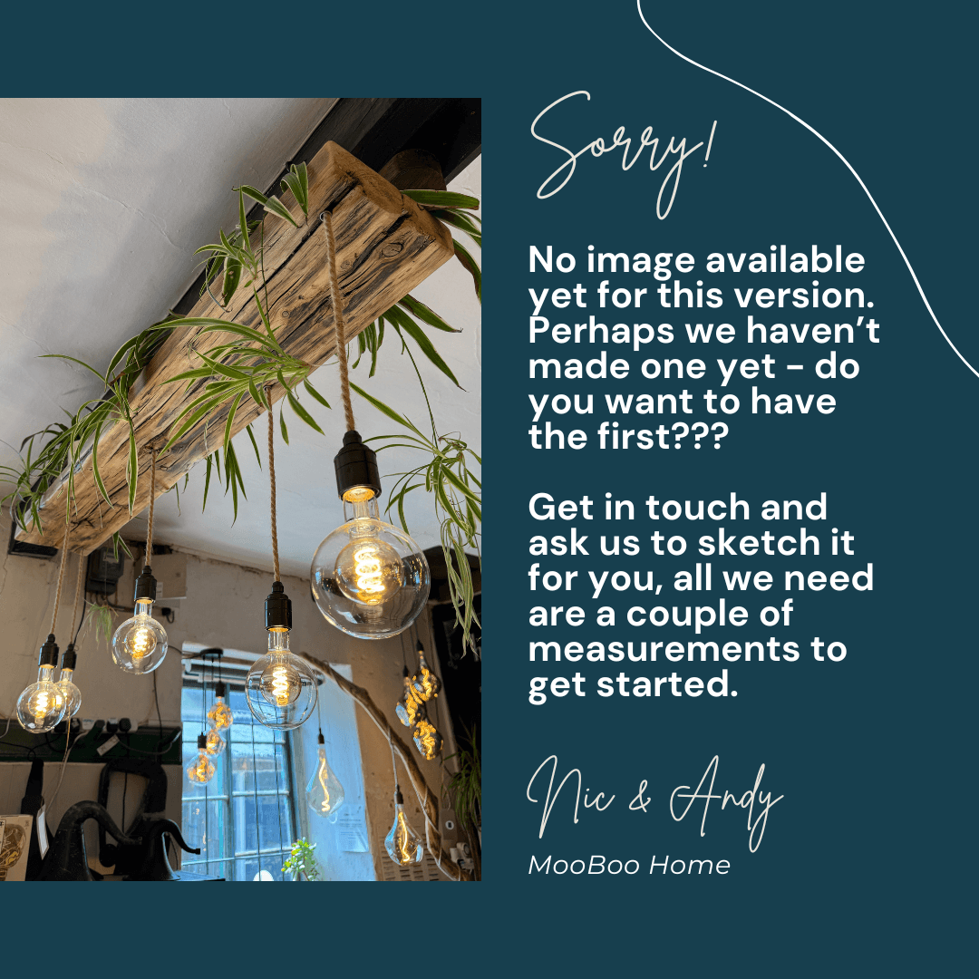 Wooden Beam Chandelier Water Resistant for Live Plant Display  | S251497