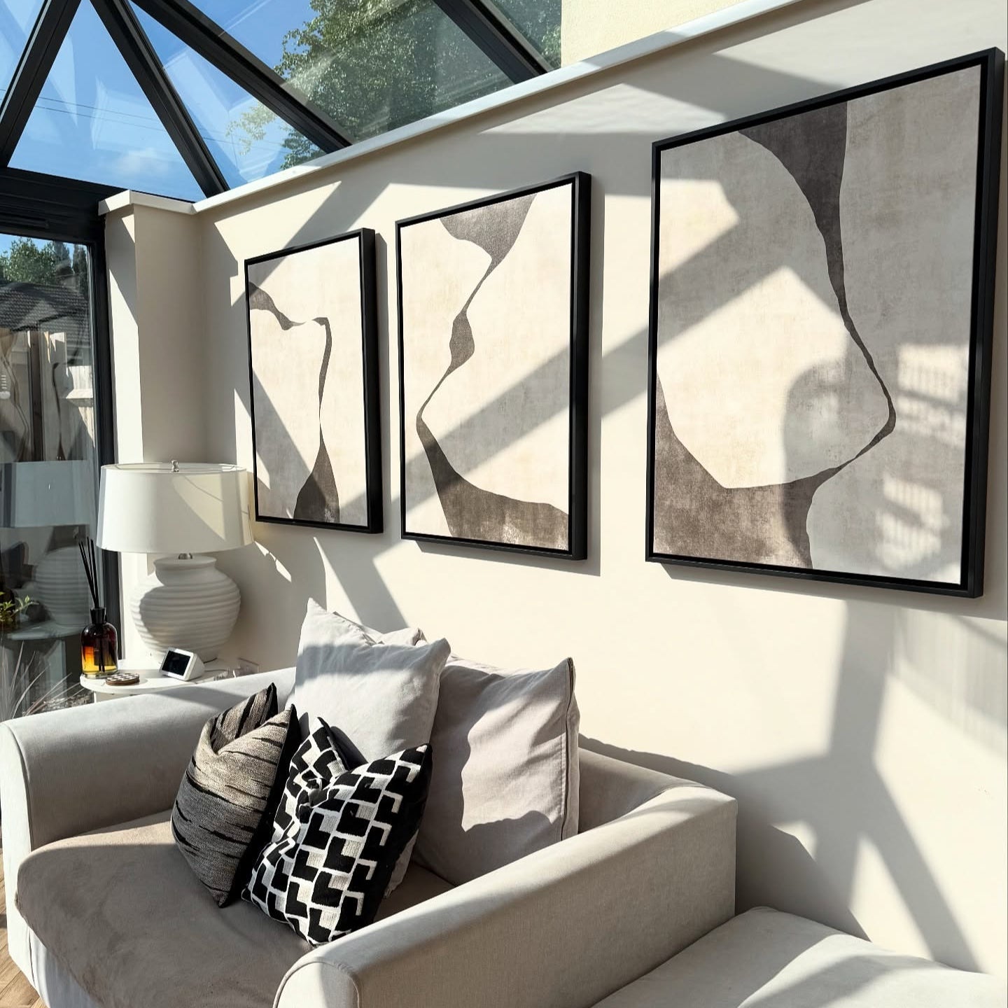 Gigi Portrait Framed Canvas Set of 3 | S251338