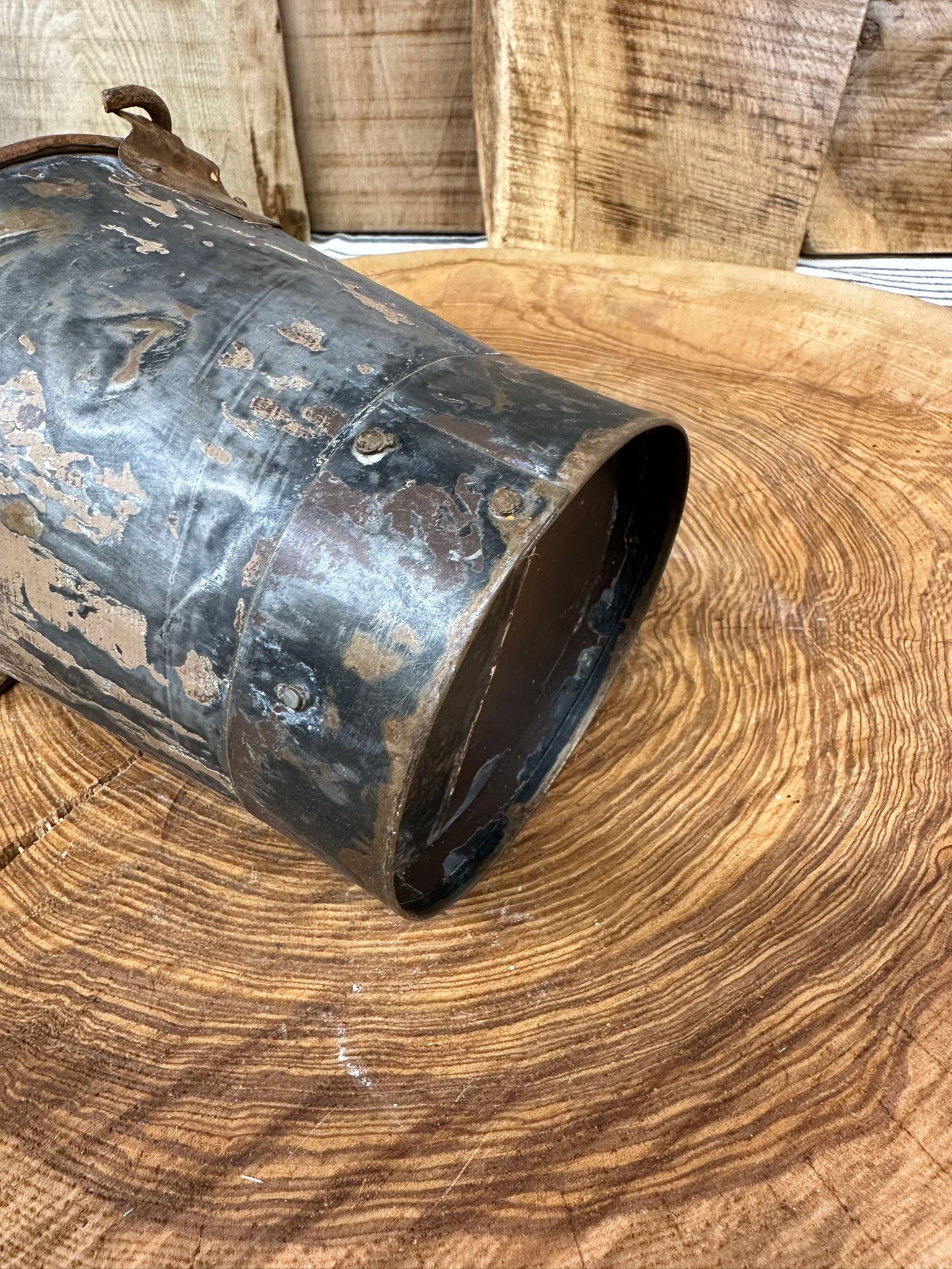 Vintage Mini Metal Planter | S251374