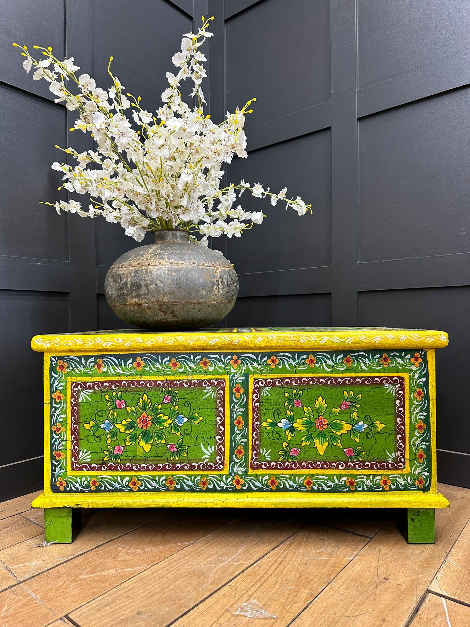 Vintage Hand Painted Chest | S251375