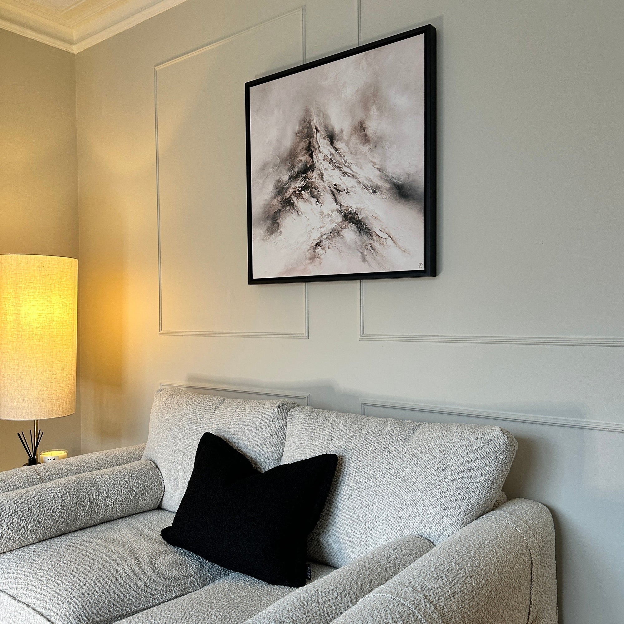 Altitude Square Framed Printed Canvas | S251342