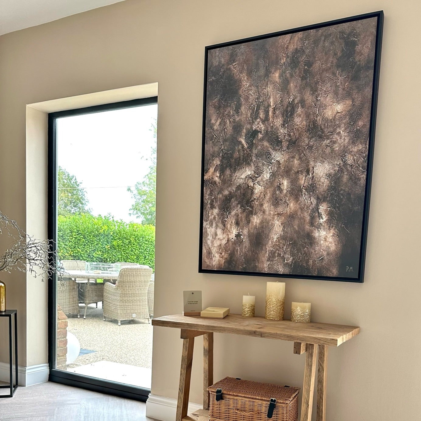 Fossil Portrait Framed Printed Canvas | S251339