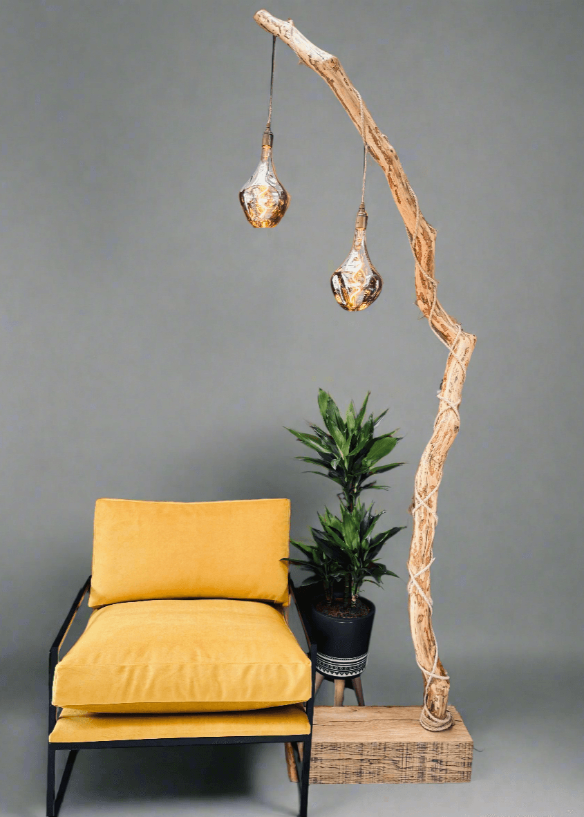 Tallulah – Rhododendron Floor Lamp | One of a Kind | Handmade in Devon  | S251484