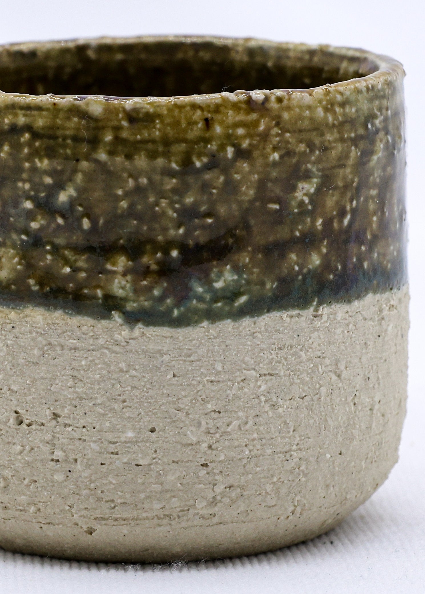 Bluverde Picollo Handmade Ceramic Milled Stoneware Espresso Mug  | S251561