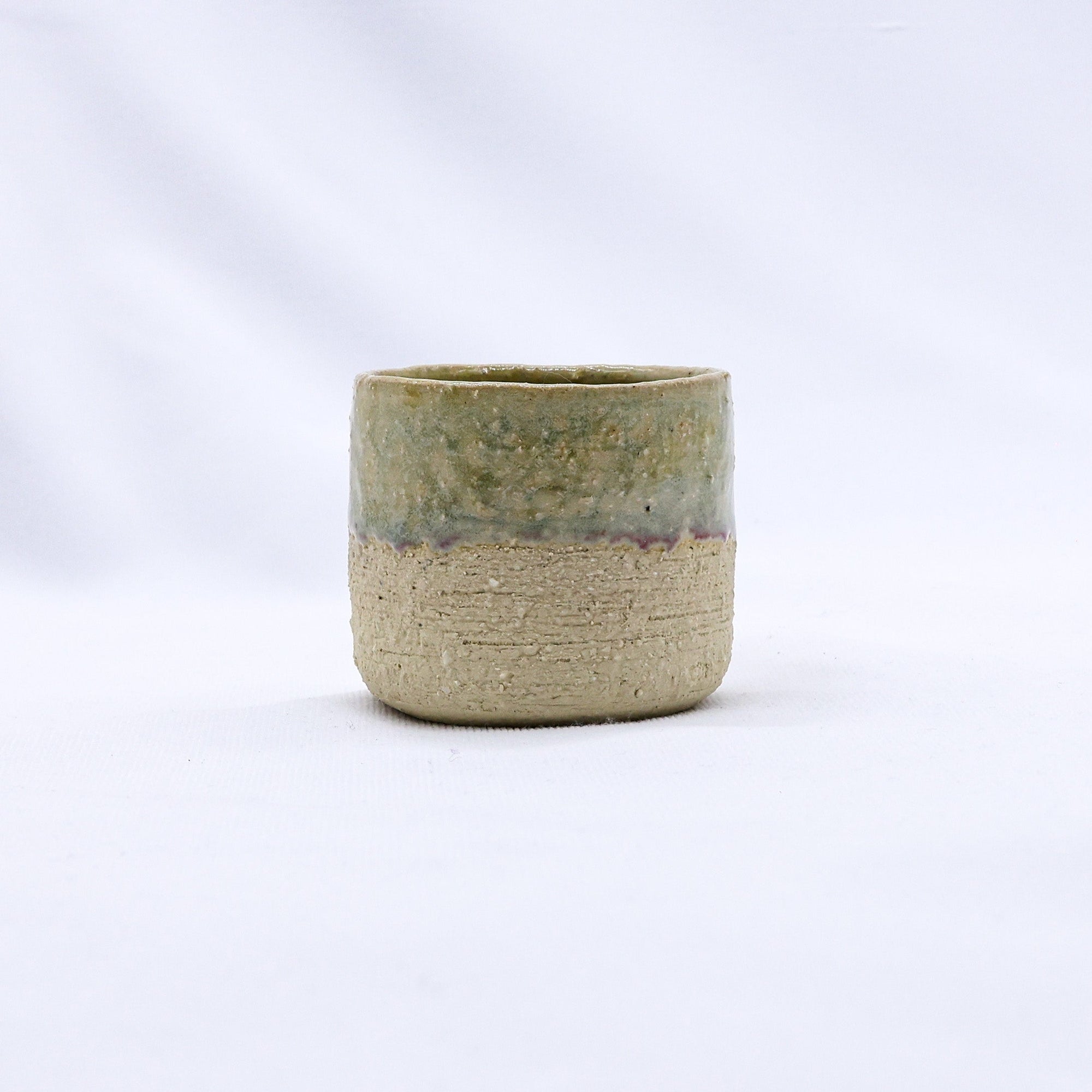 Beige Picollo Handmade Ceramic Milled Stoneware Espresso Mug | S251551