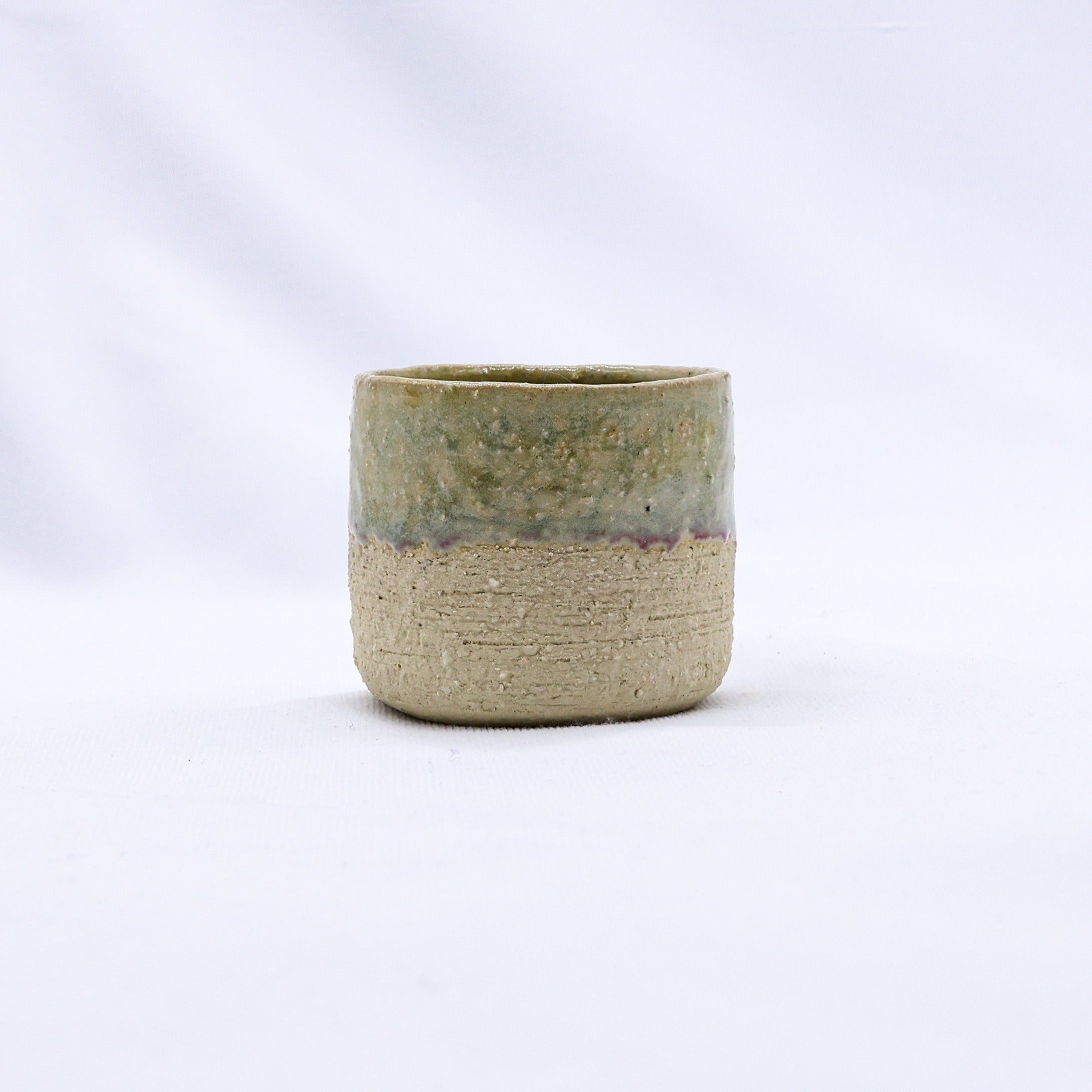 Beige Picollo Handmade Ceramic Milled Stoneware Espresso Mug | S251551