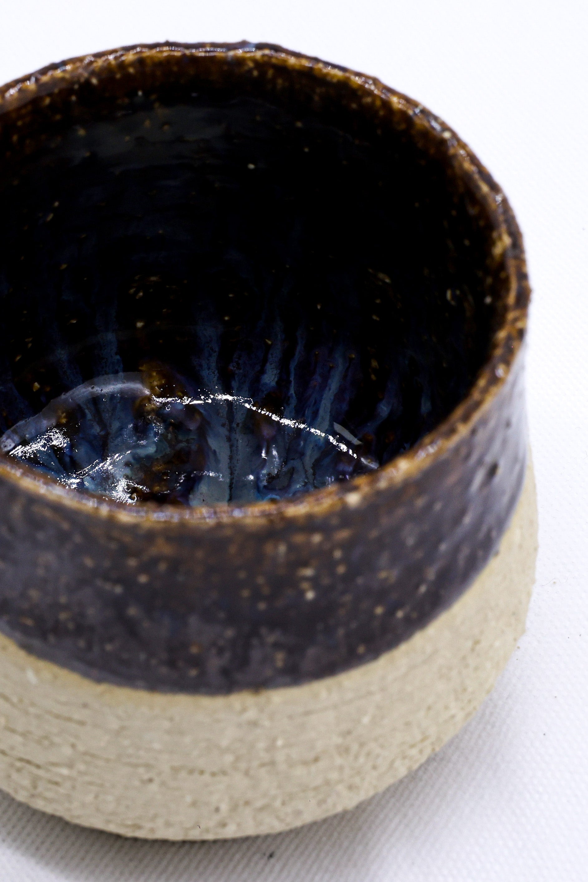 Bruno Tazza Handmade Ceramic Milled Stoneware Cappucino Mug  | S251537