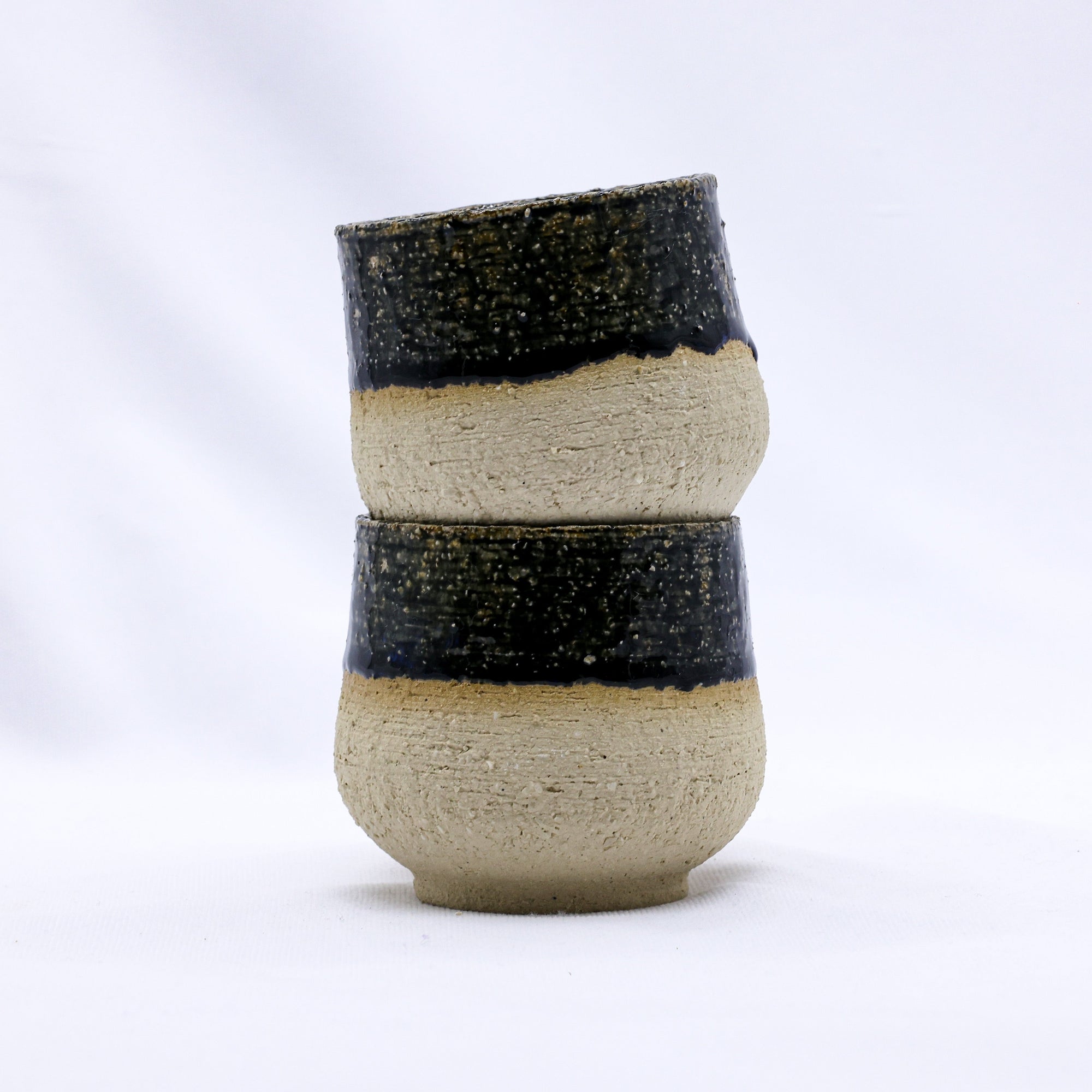 Blunero Tazza Handmade Ceramic Milled Stoneware Cappucino Mug   | S251542