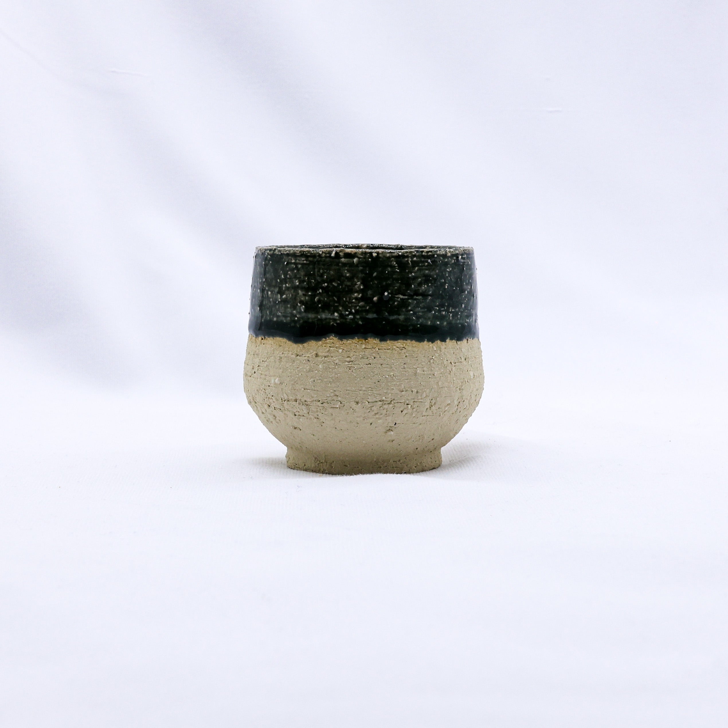 Bluvio Tazza Handmade Ceramic Milled Stoneware Cappucino Mug   | S251549