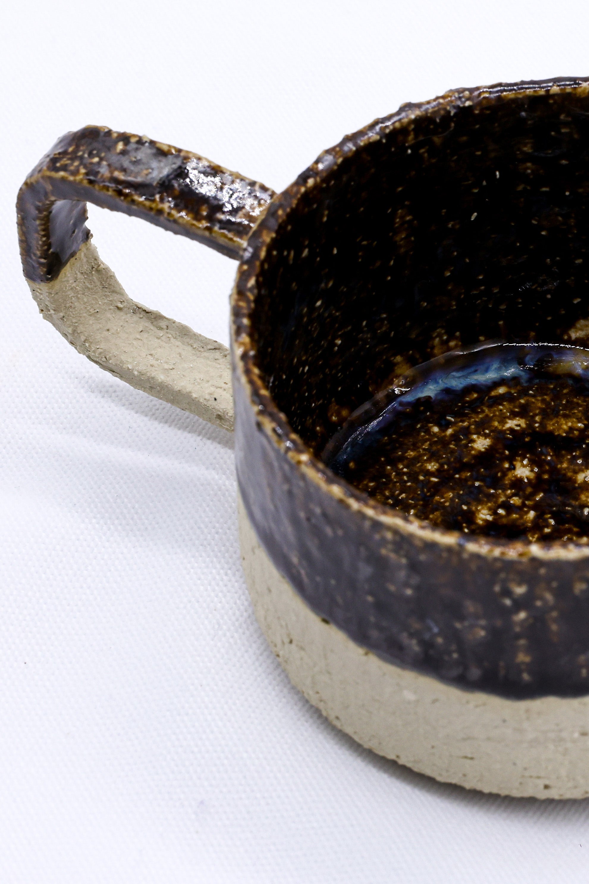 Blulume Grande Handmade Milled Stoneware Big Ceramic Mug  | S251411