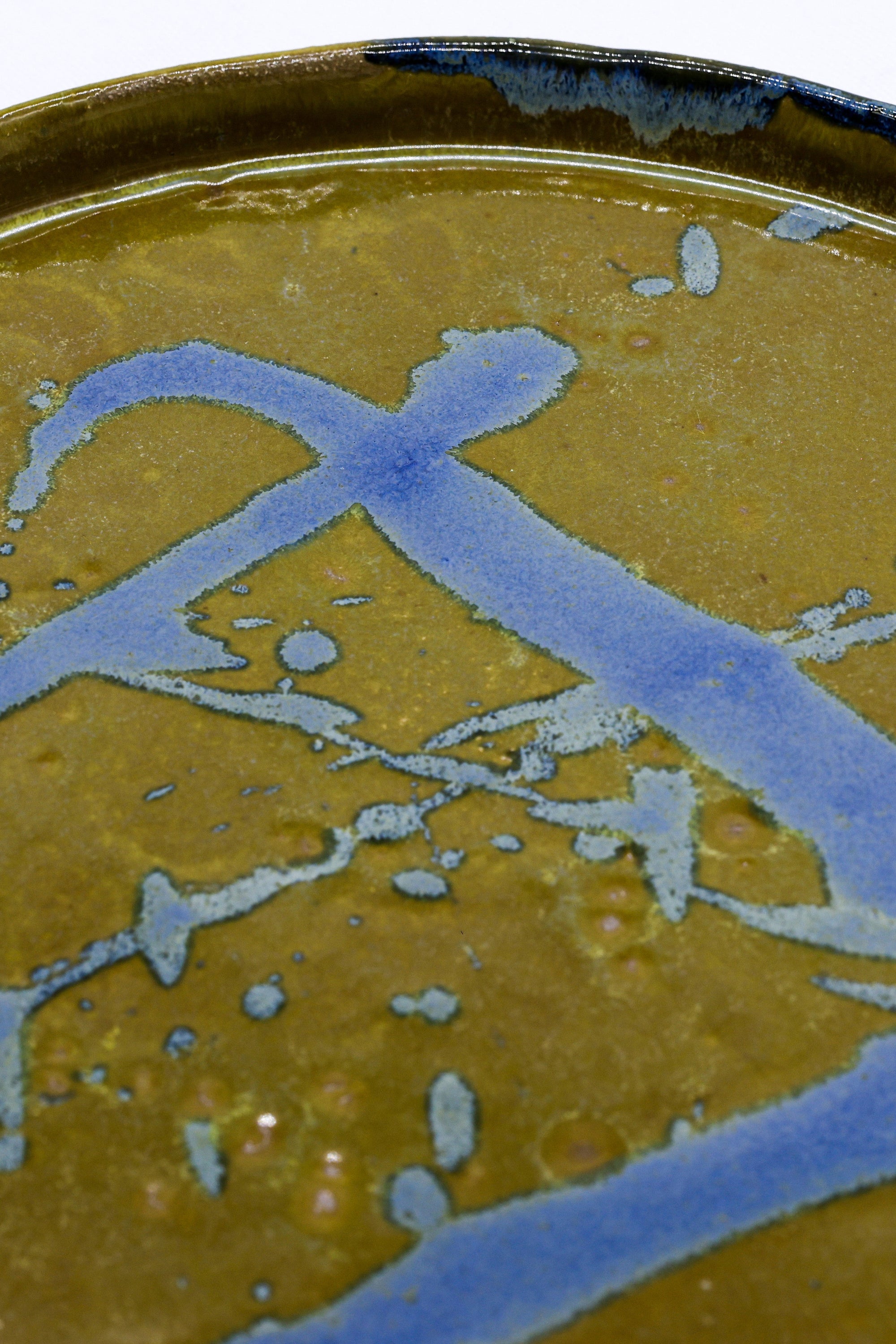 27 cm Oliveflow Smoked Grey Large Stoneware Handmade Ceramic Dinner Plate | S251439