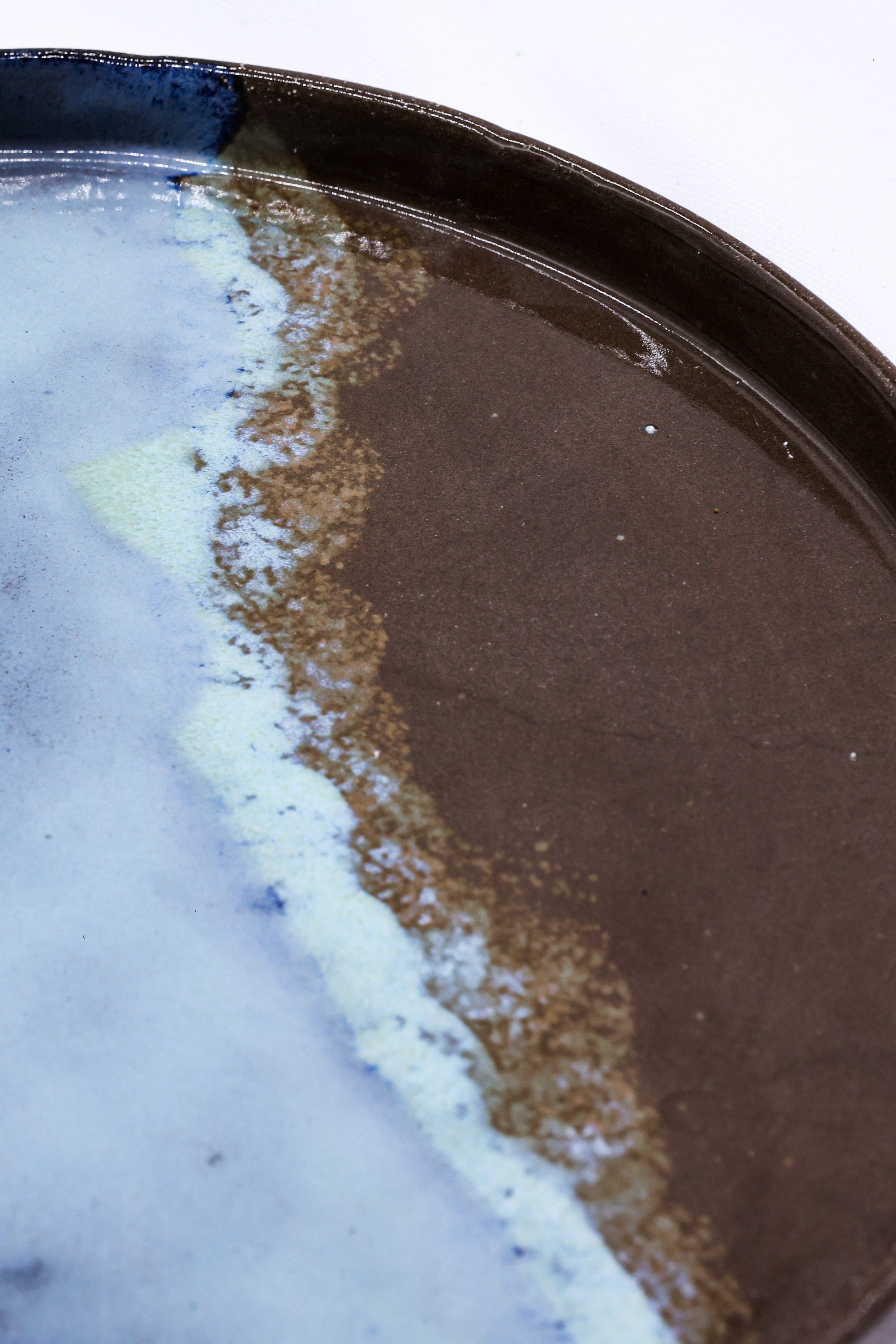 27 cm Seabrook Smoked Grey Large Stoneware Handmade Ceramic Dinner Plate  | S251559