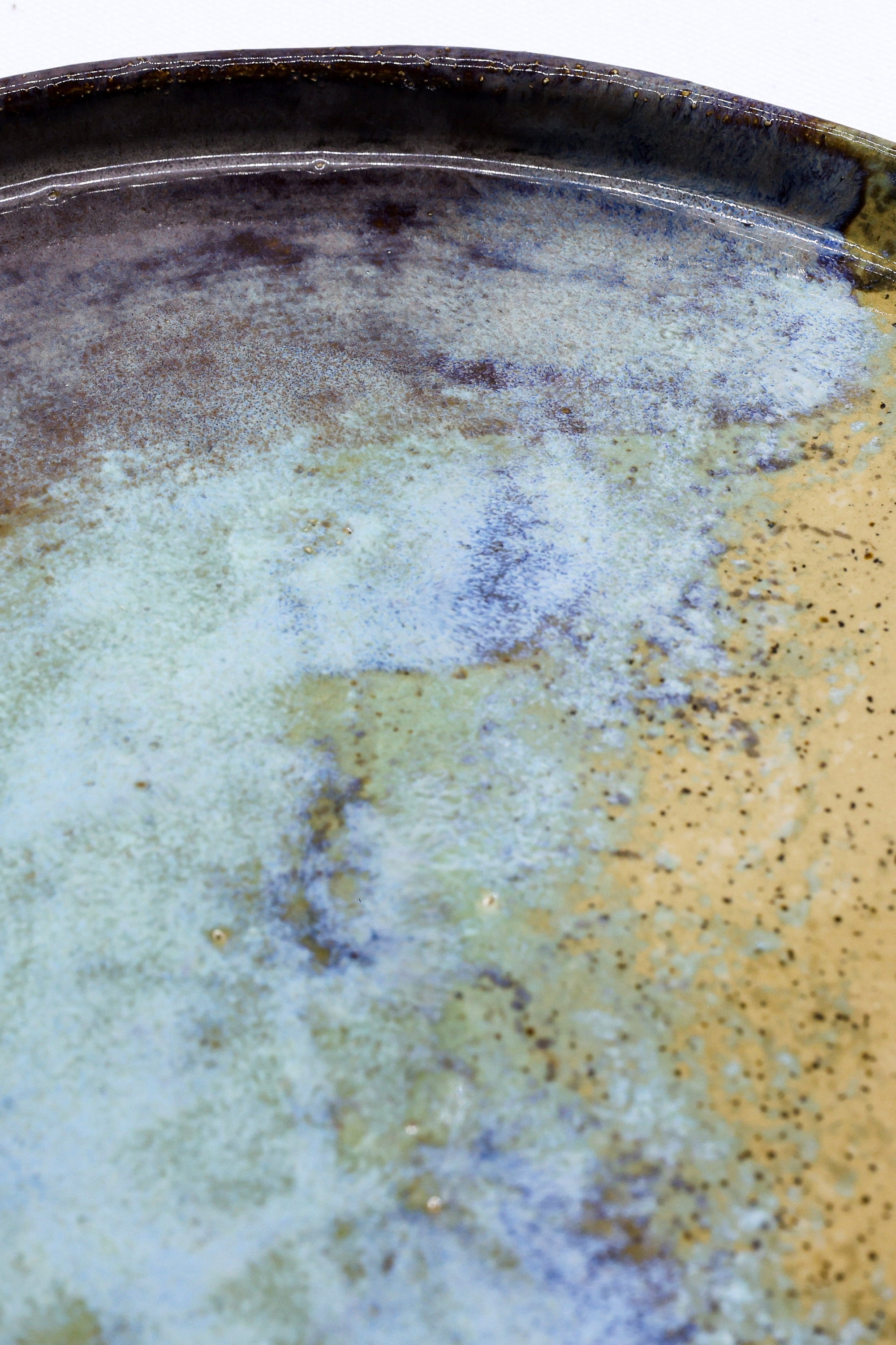 27 cm Shoreline Stoneware Handmade Ceramic Dinner Plate  | S251446