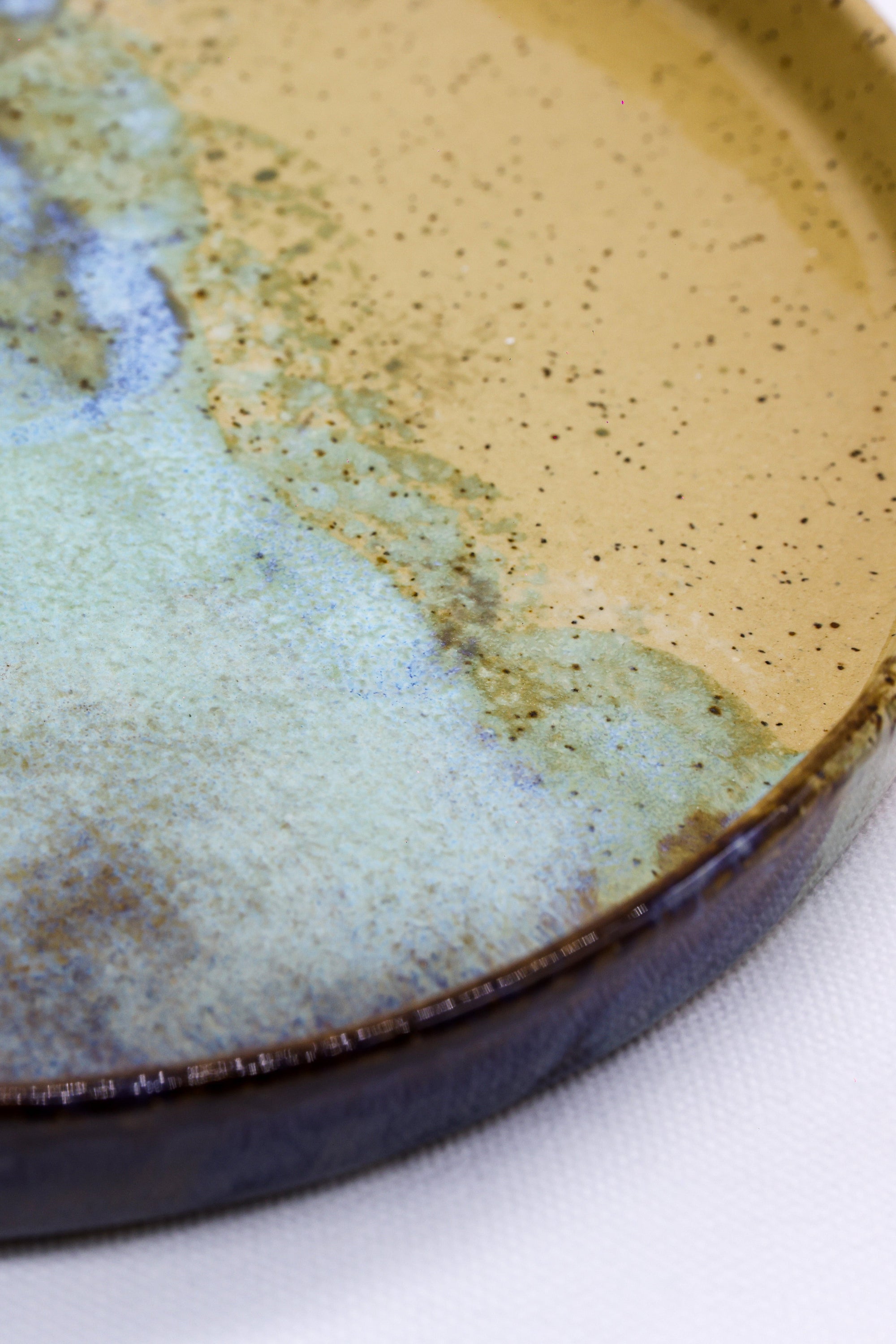 23 cm Aegean Stoneware Handmade Ceramic Dinner Plate   | S251547