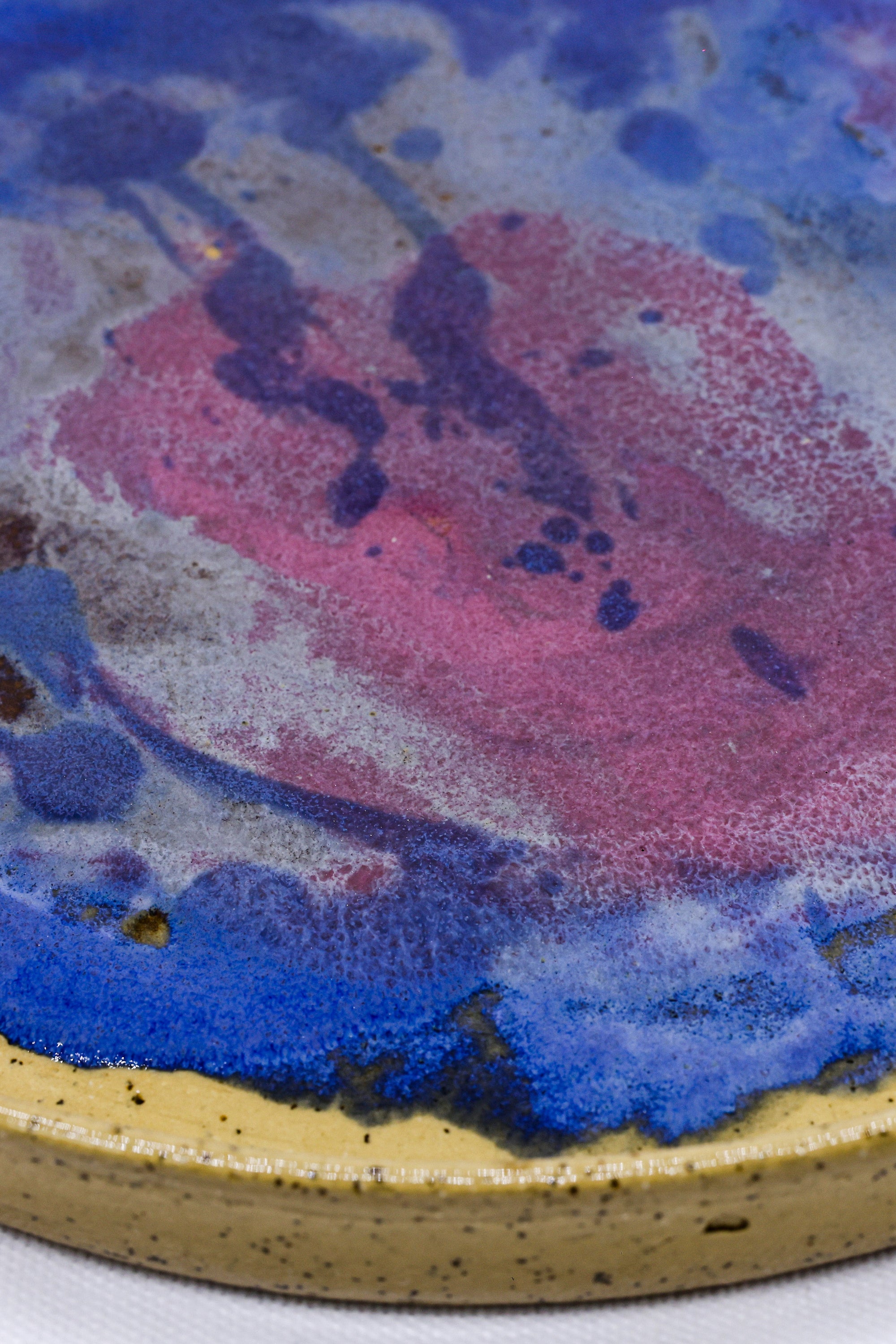 23 cm Deepsea Stoneware Handmade Ceramic Dinner Plate  | S251403