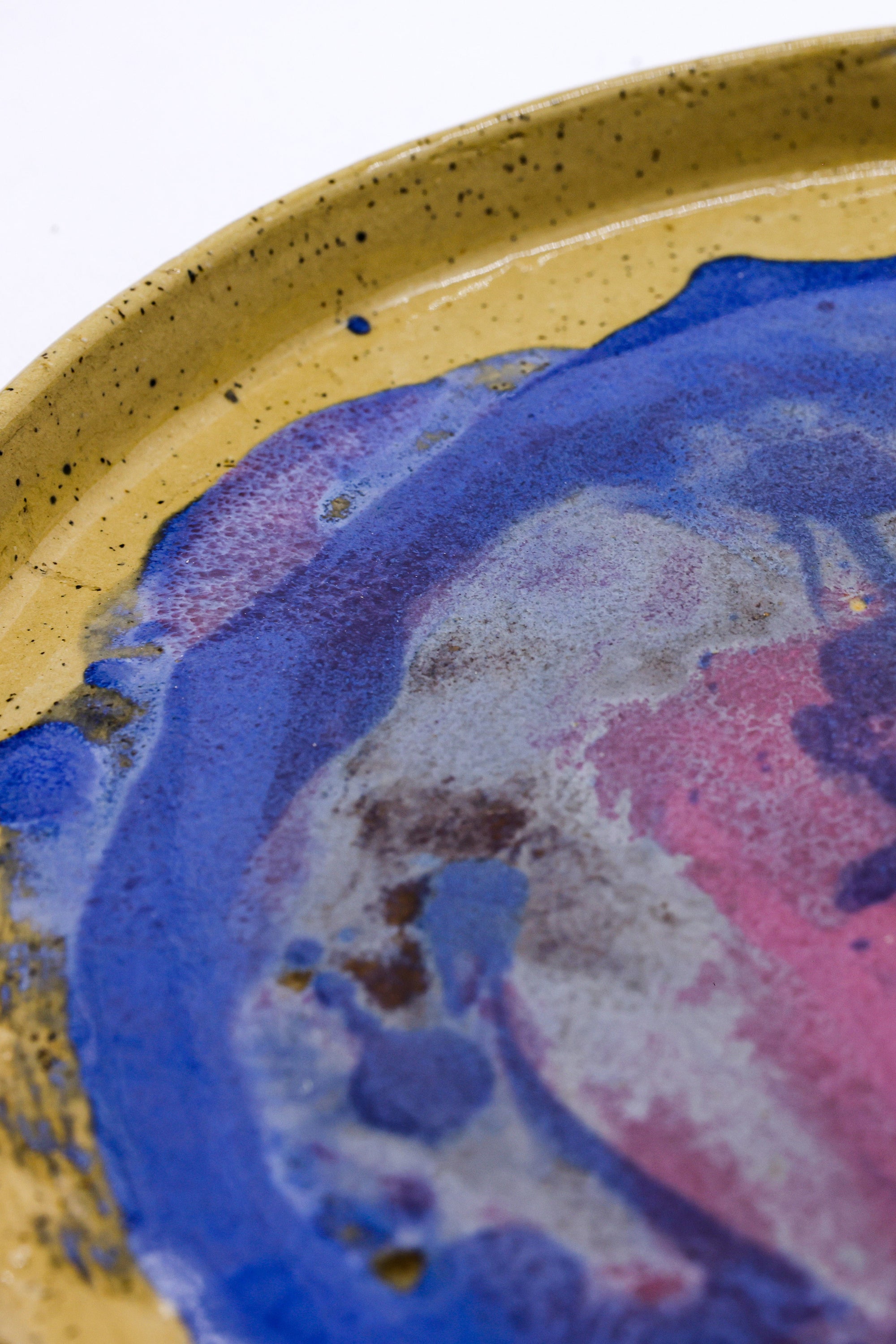 23 cm Deepsea Stoneware Handmade Ceramic Dinner Plate  | S251403