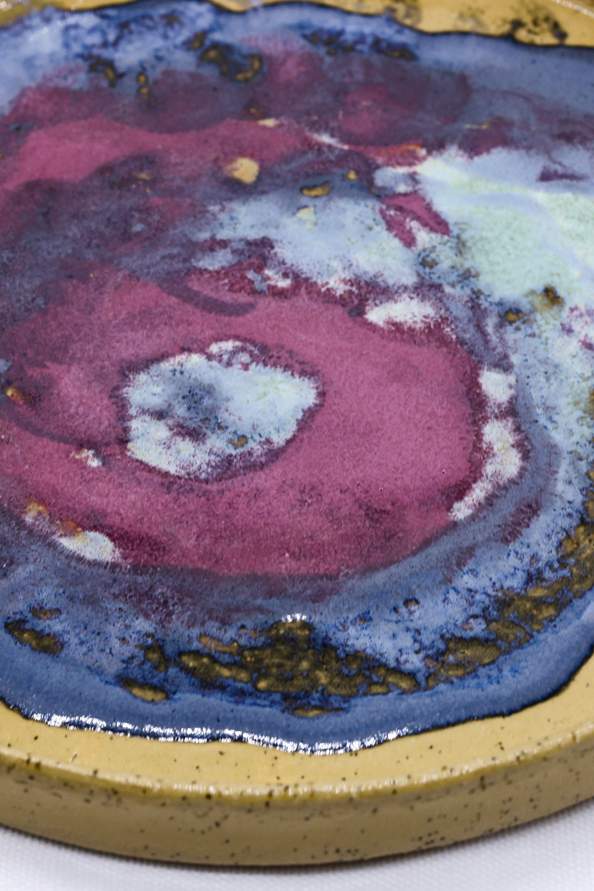 23 cm Berrywave Stoneware Handmade Ceramic Dinner Plate  | S251398