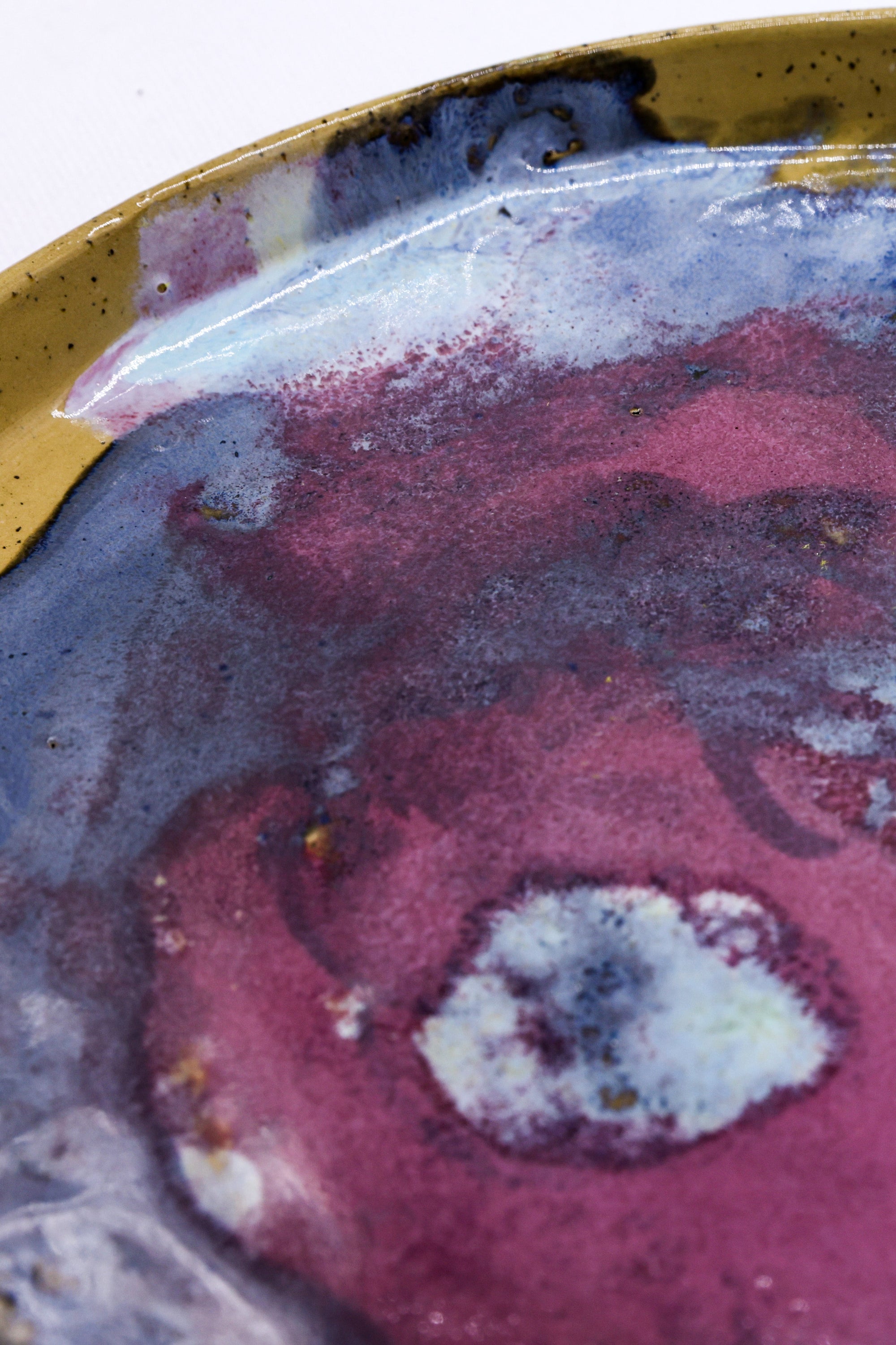 23 cm Berrywave Stoneware Handmade Ceramic Dinner Plate  | S251398