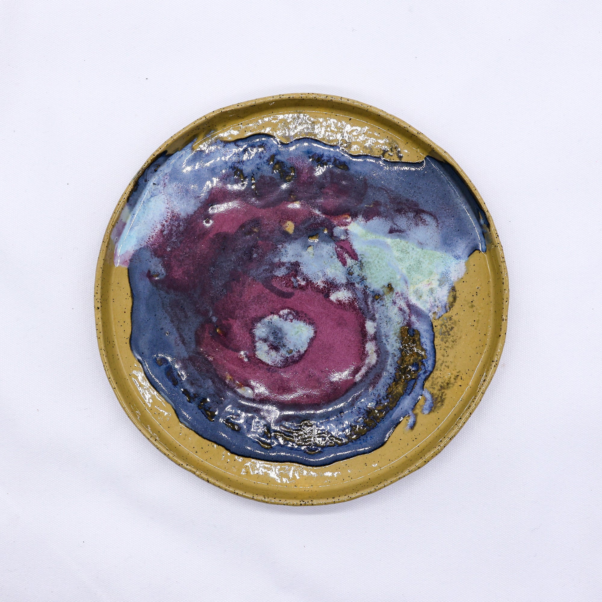 23 cm Berrywave Stoneware Handmade Ceramic Dinner Plate  | S251398