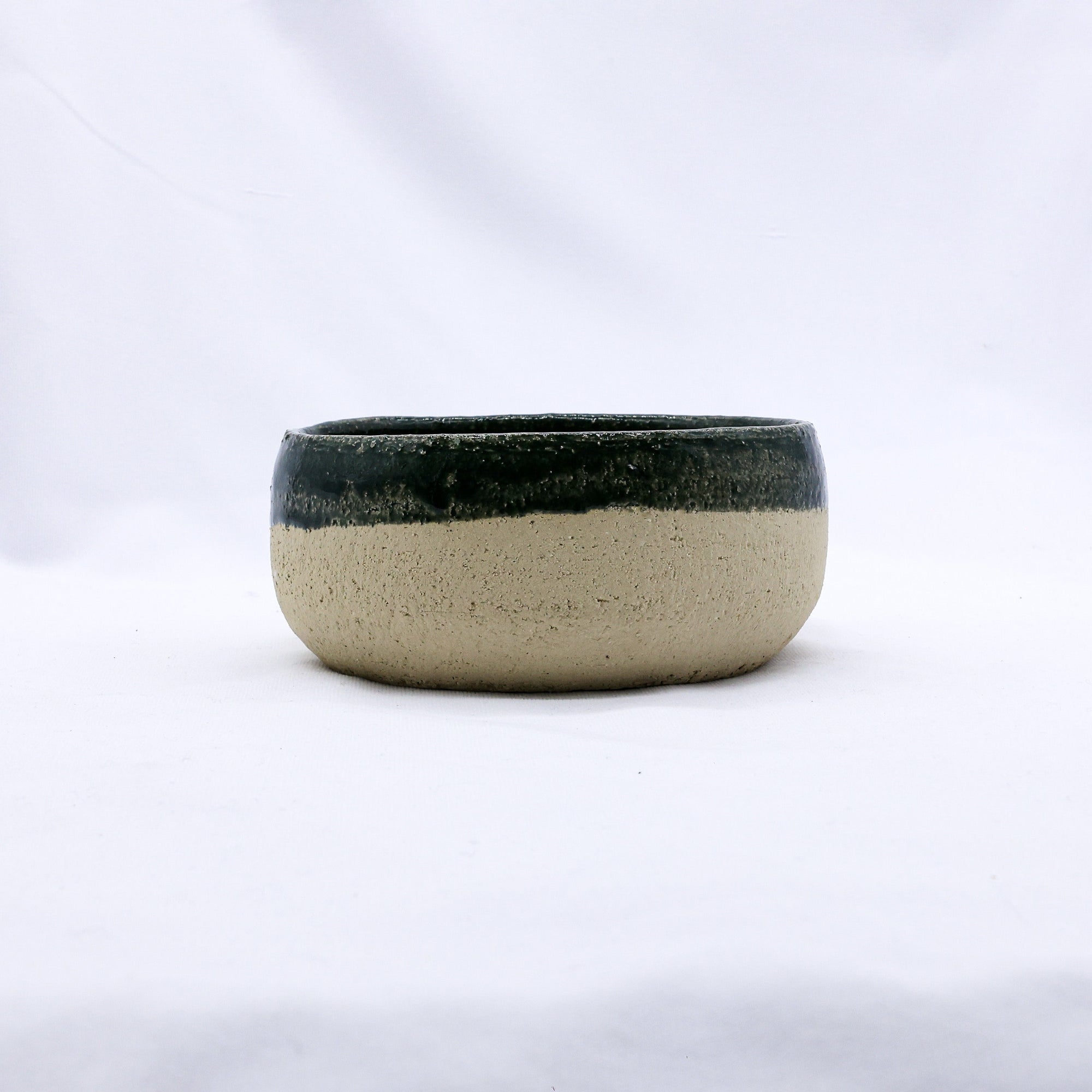 Handmade Ceramic Green Glazed Pasta Bowl  | S251416