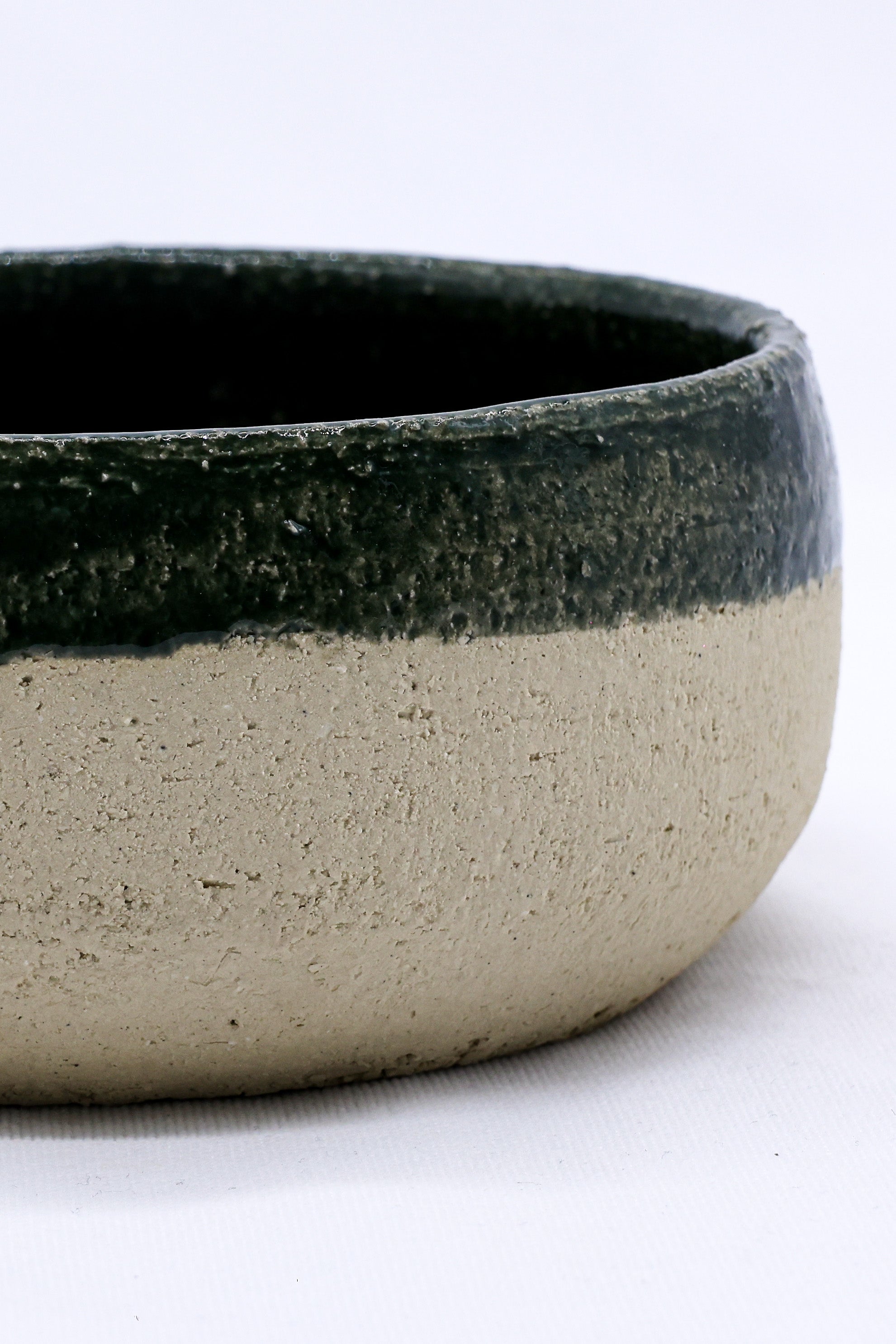 Handmade Ceramic Green Glazed Pasta Bowl  | S251416