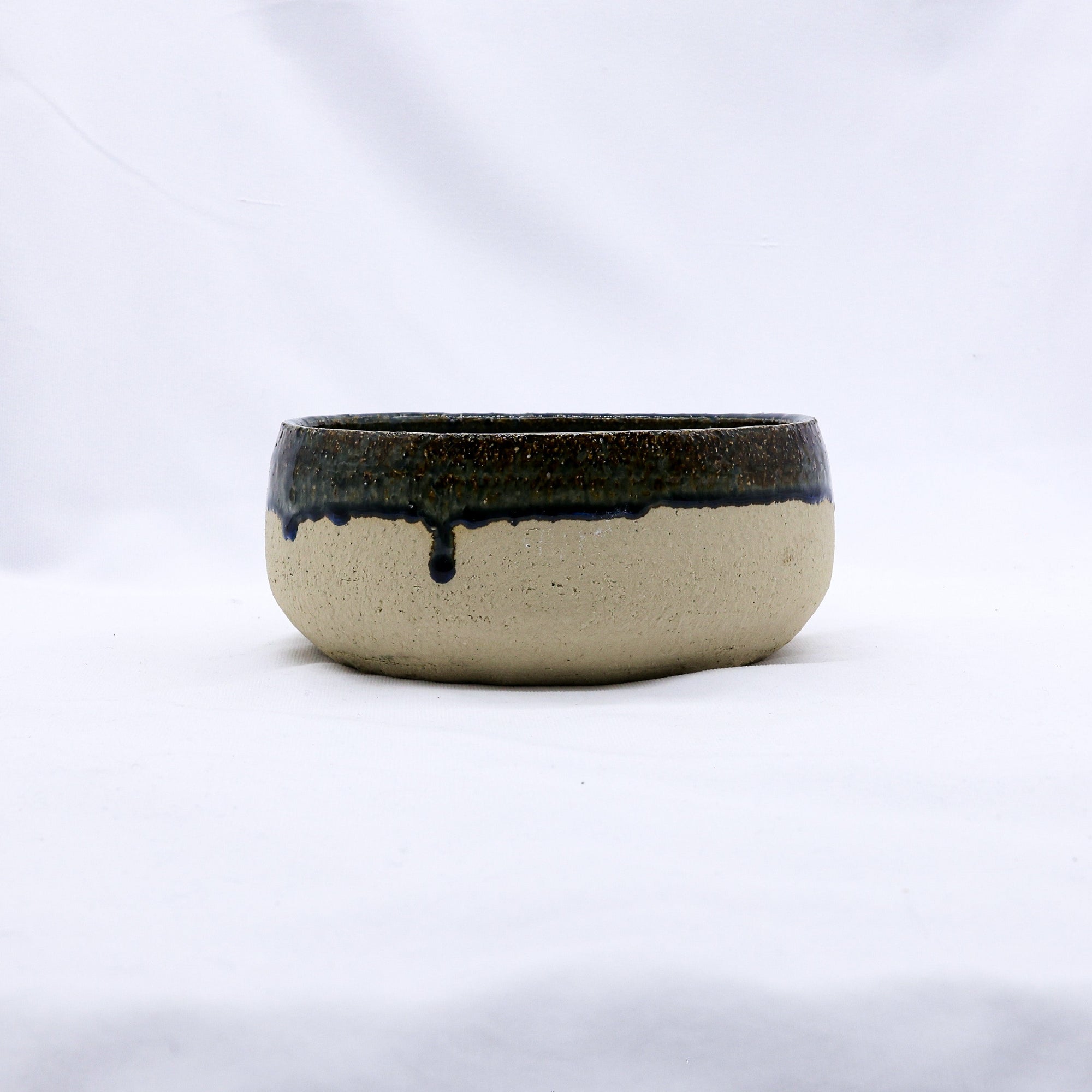 Handmade Ceramic Dark Blue Pasta Bowl  | S251554