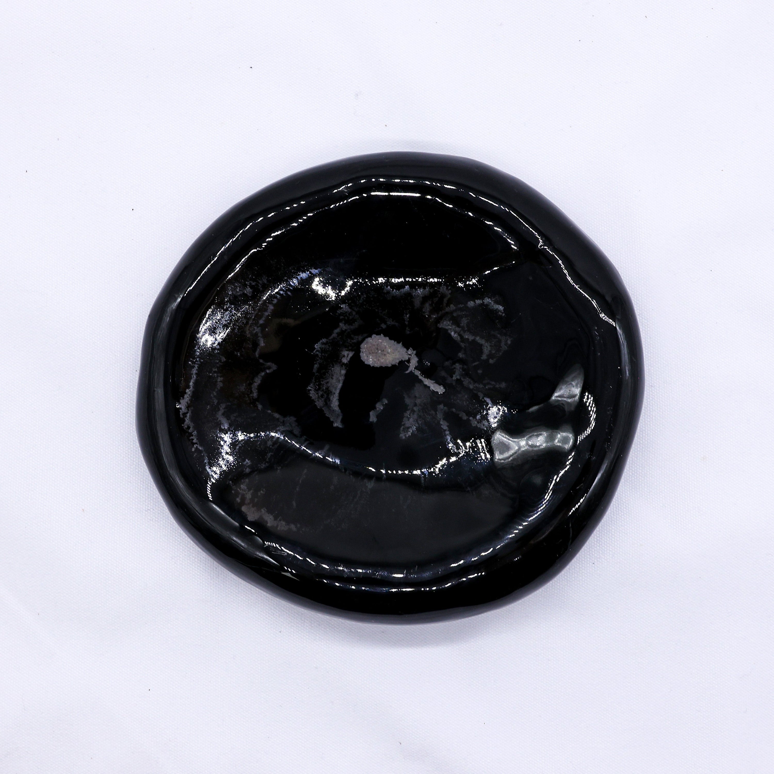 Aegean Moss Tide Stonecraft Harmony Handmade Ceramic Plate  | S251410