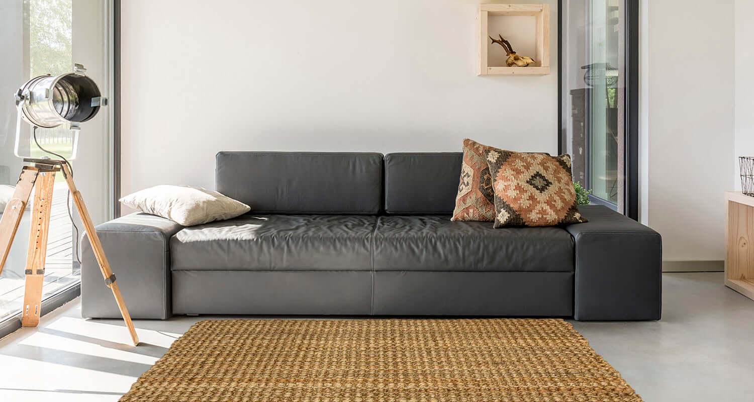 Handmade Natural Jute Rug  | S25404 |
